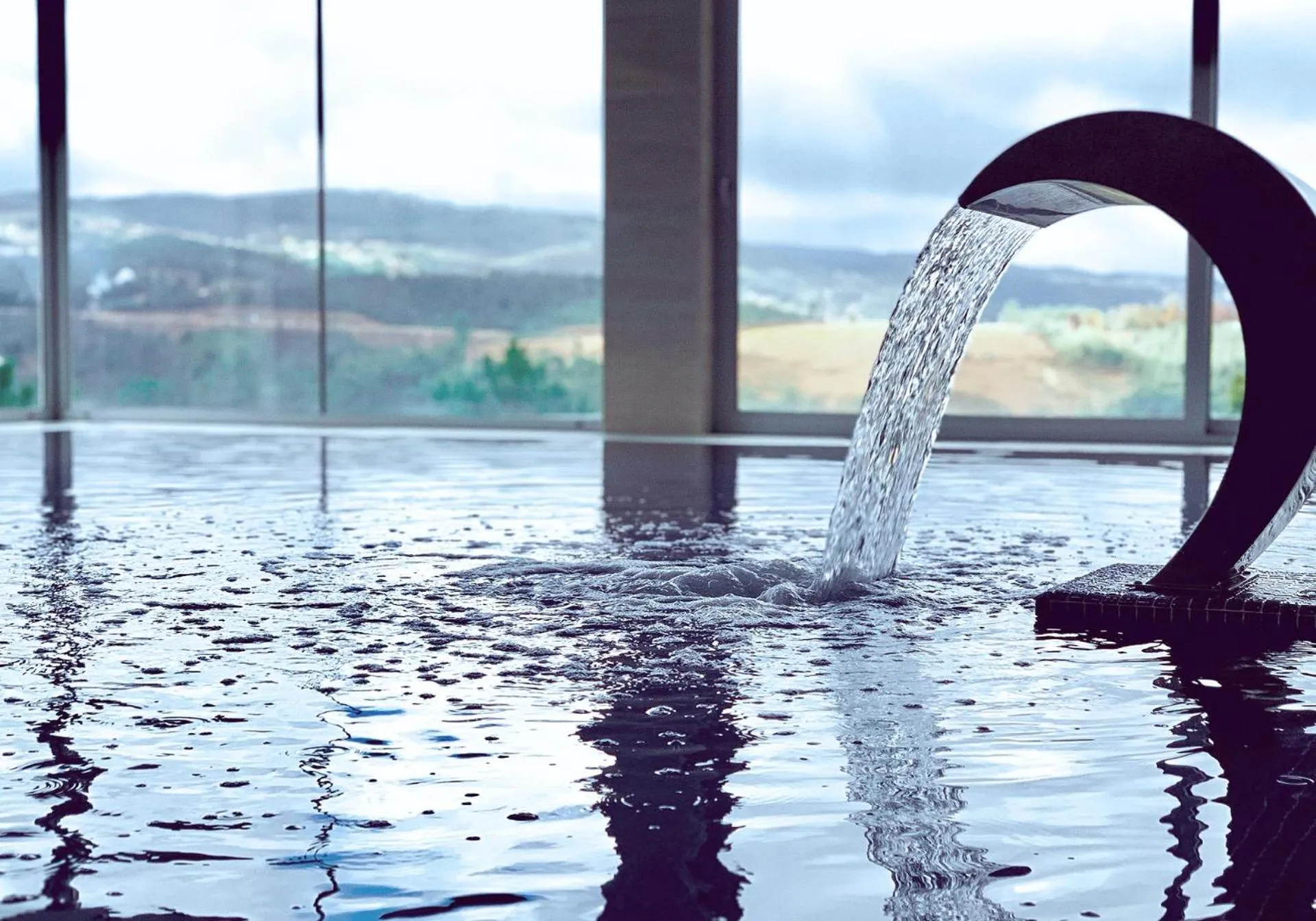 Swimming pool in Agua Hotels Mondim de Basto