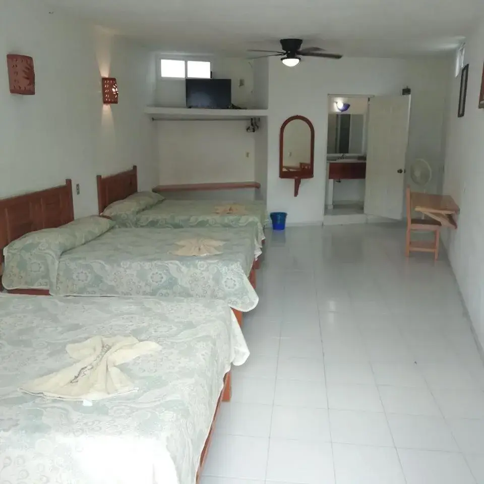 Bed in Hotel Quinta Paraiso Bed in Hotel Quinta Paraiso