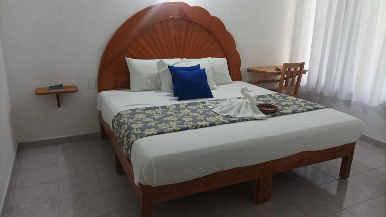 Bed in Hotel Quinta Paraiso