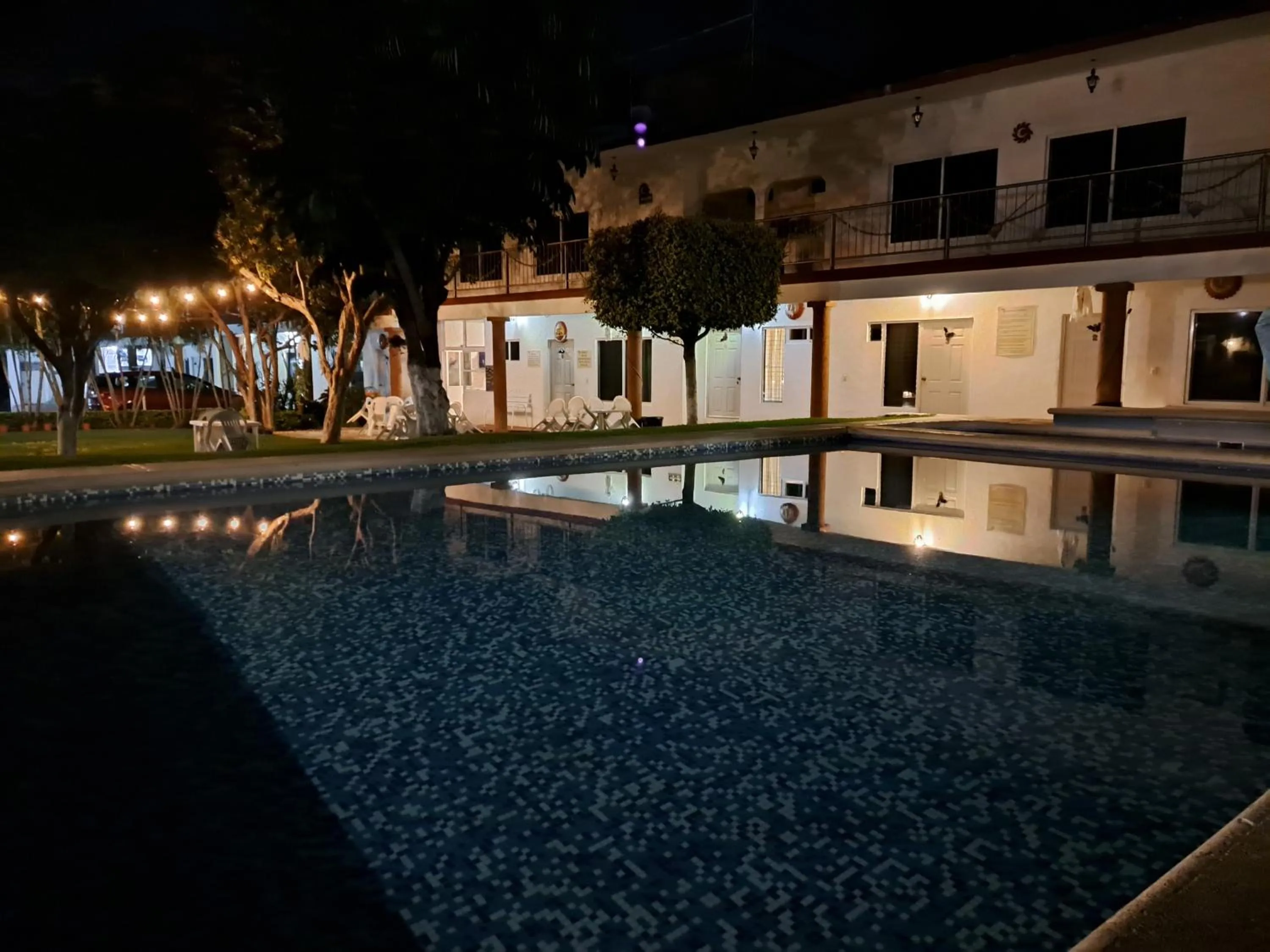 Swimming pool in Hotel Quinta Paraiso