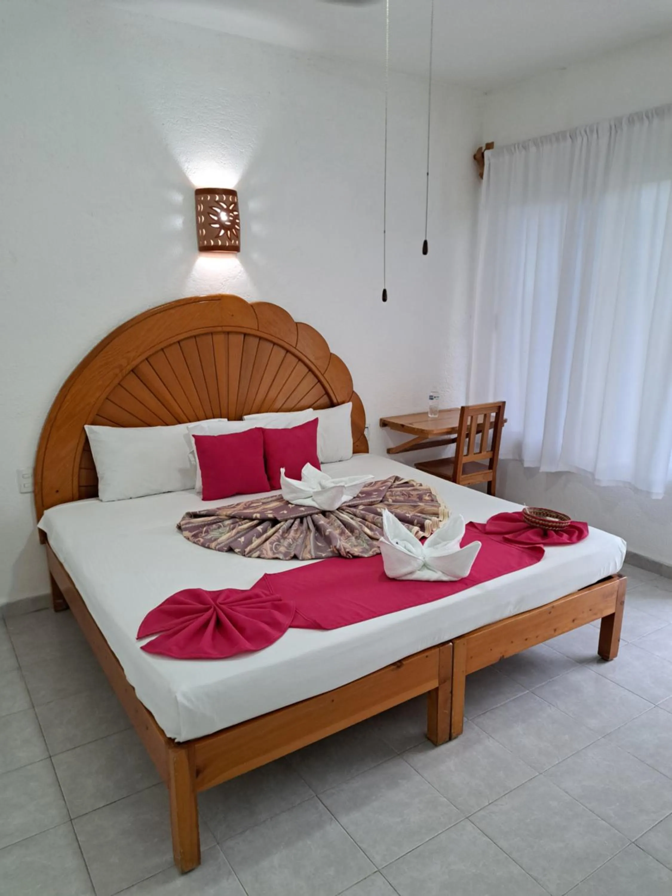 Bed in Hotel Quinta Paraiso