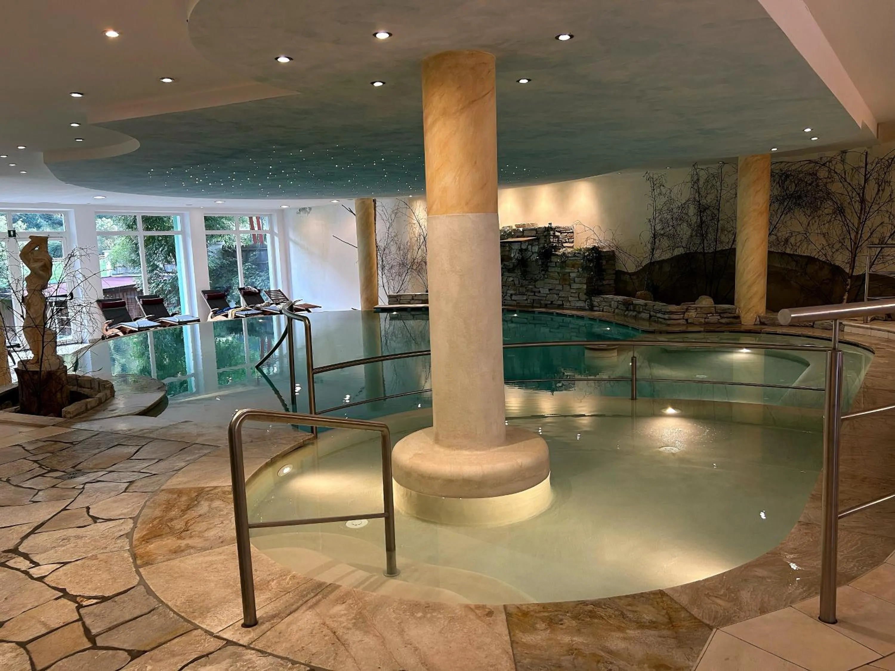 Swimming pool in Hotel Bergblick