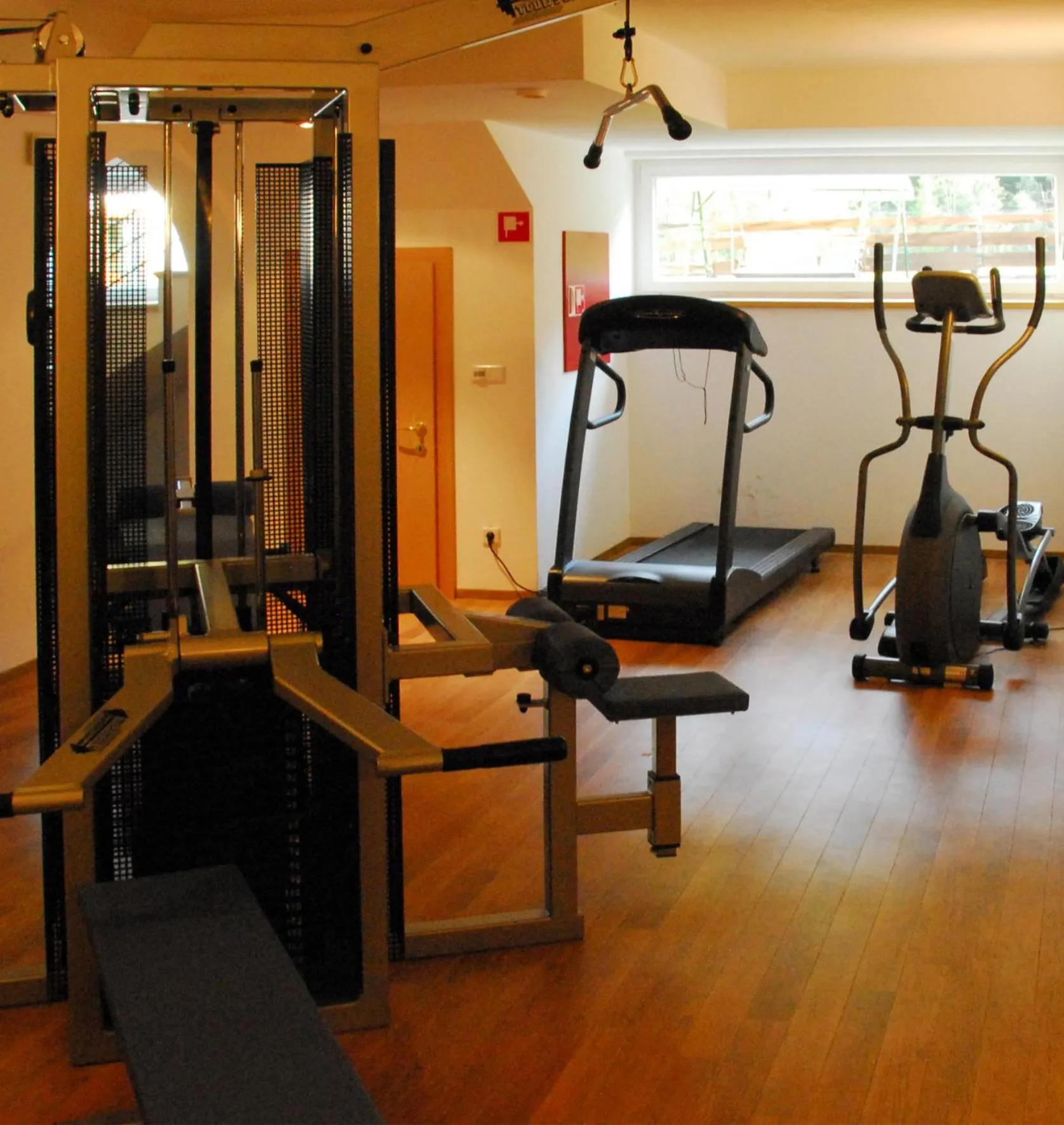 Fitness centre/facilities in Hotel Bergblick