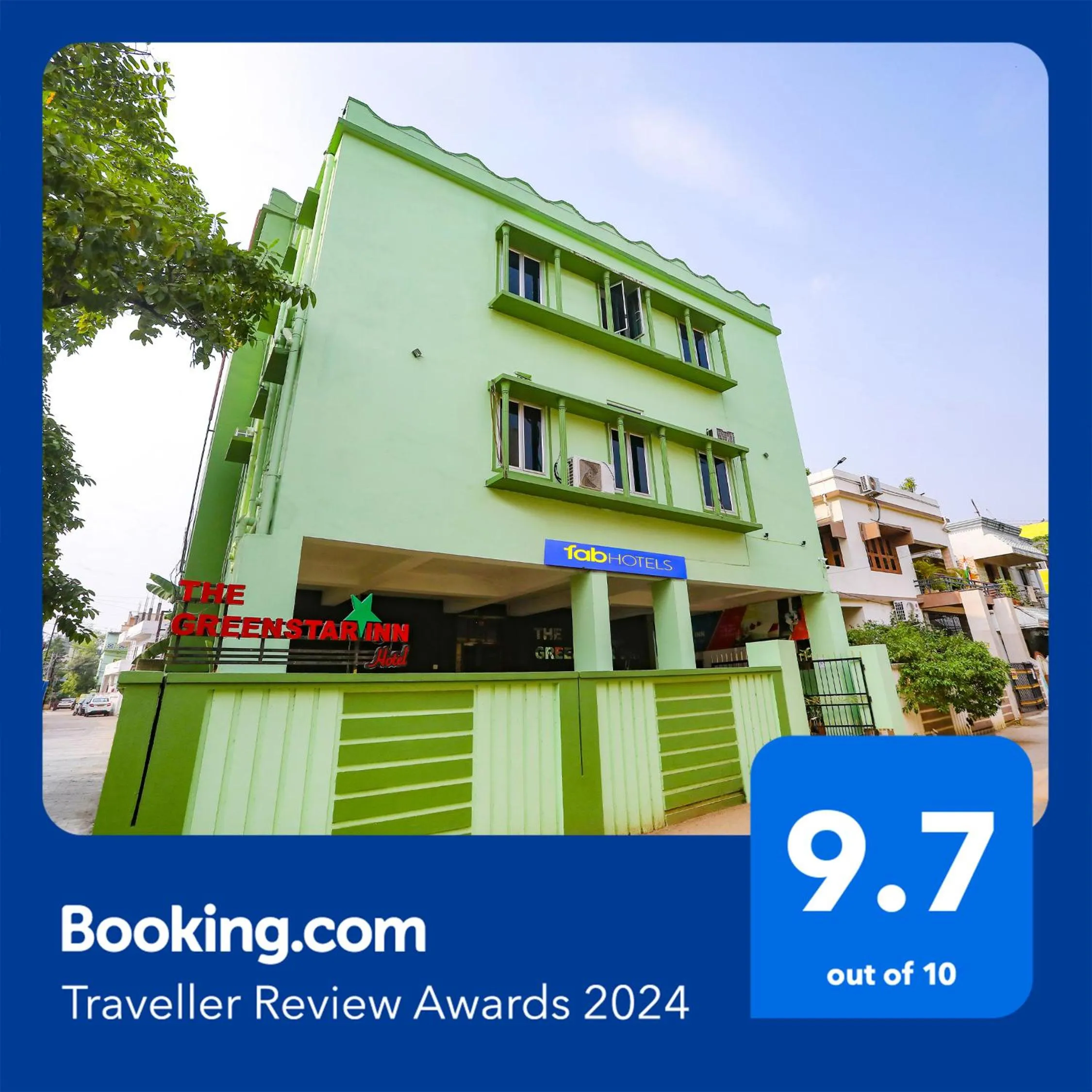 Property building in FabHotel Greenstar Inn - Bhubaneswar Airport