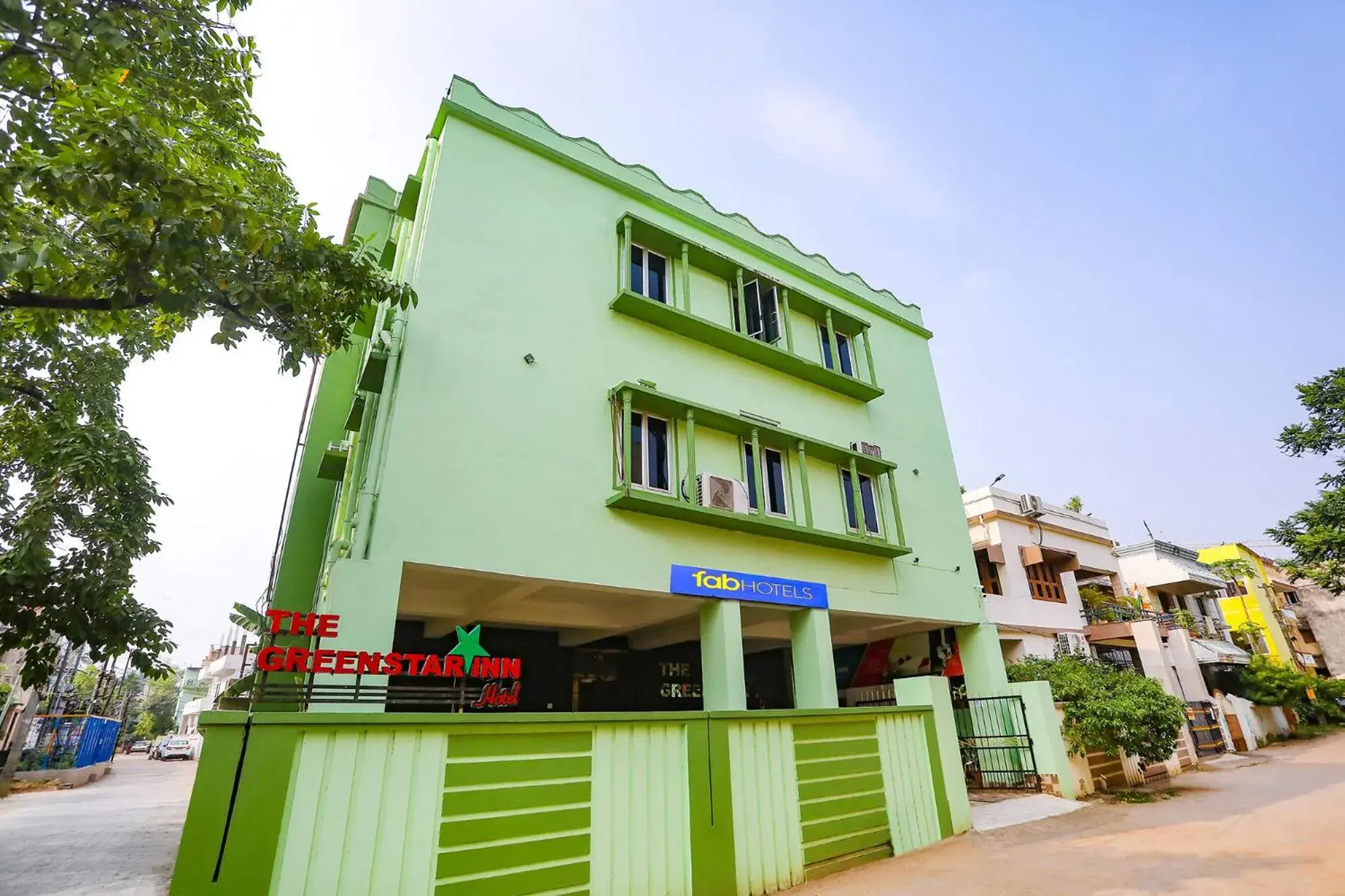 Property building in FabHotel Greenstar Inn - Bhubaneswar Airport Property building in FabHotel Greenstar Inn - Bhubaneswar Airport
