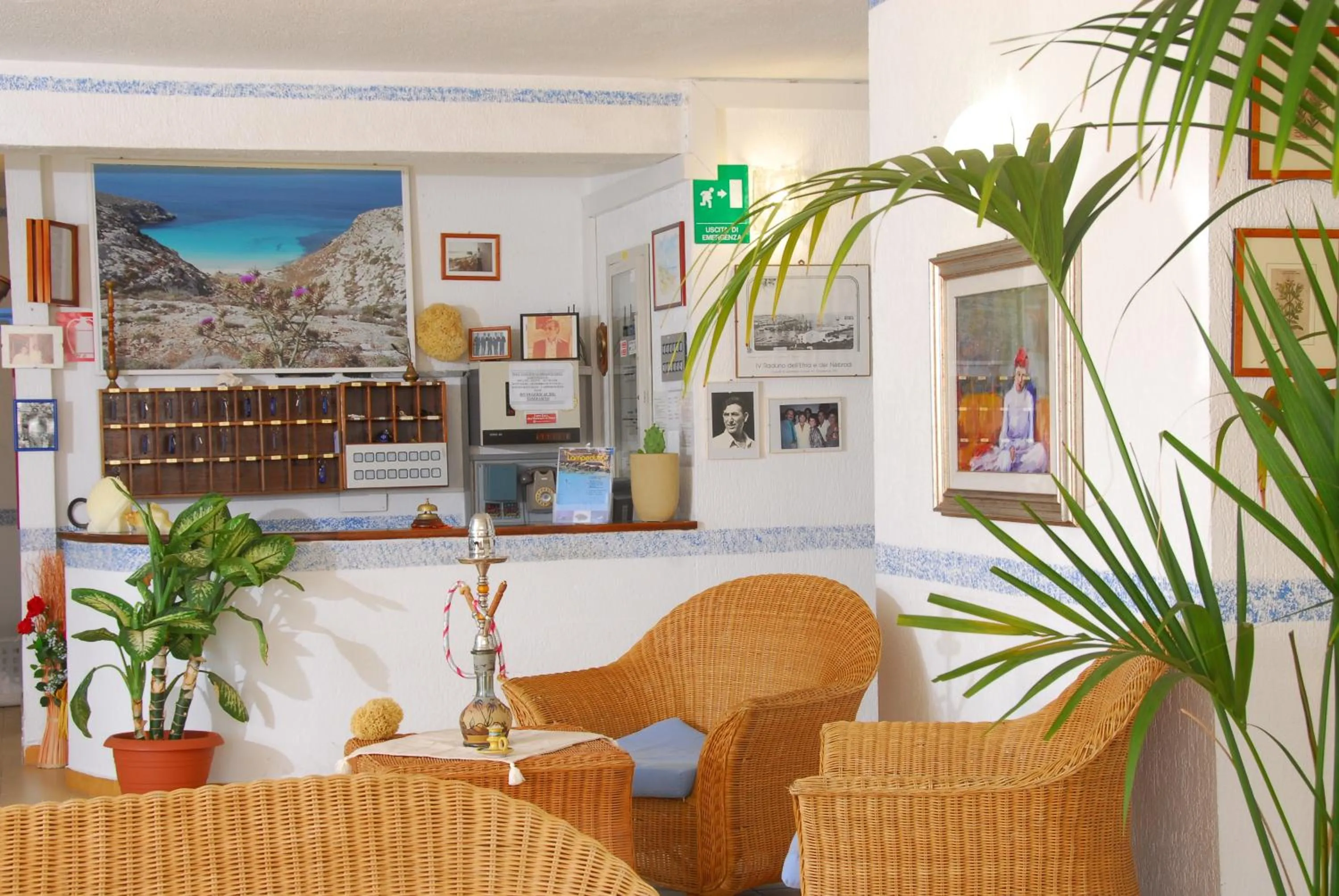 Lobby or reception in Hotel Guitgia Tommasino