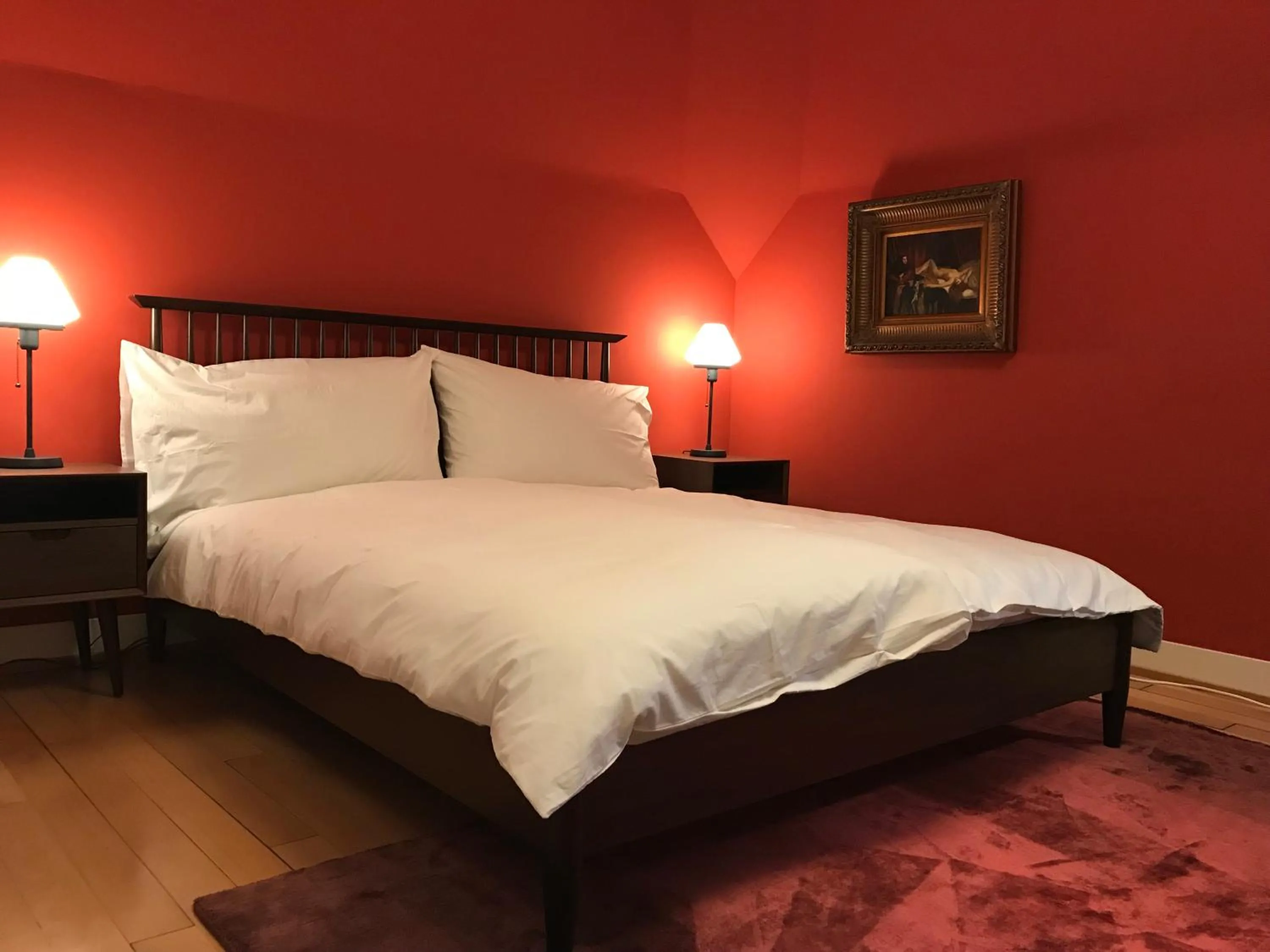 Bed in Villa Jakobsbrunnen
