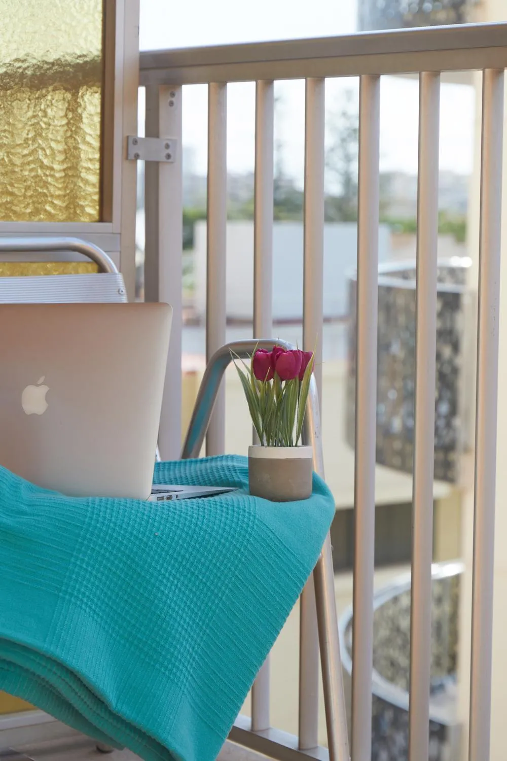 Balcony/Terrace in Hostal Garamar
