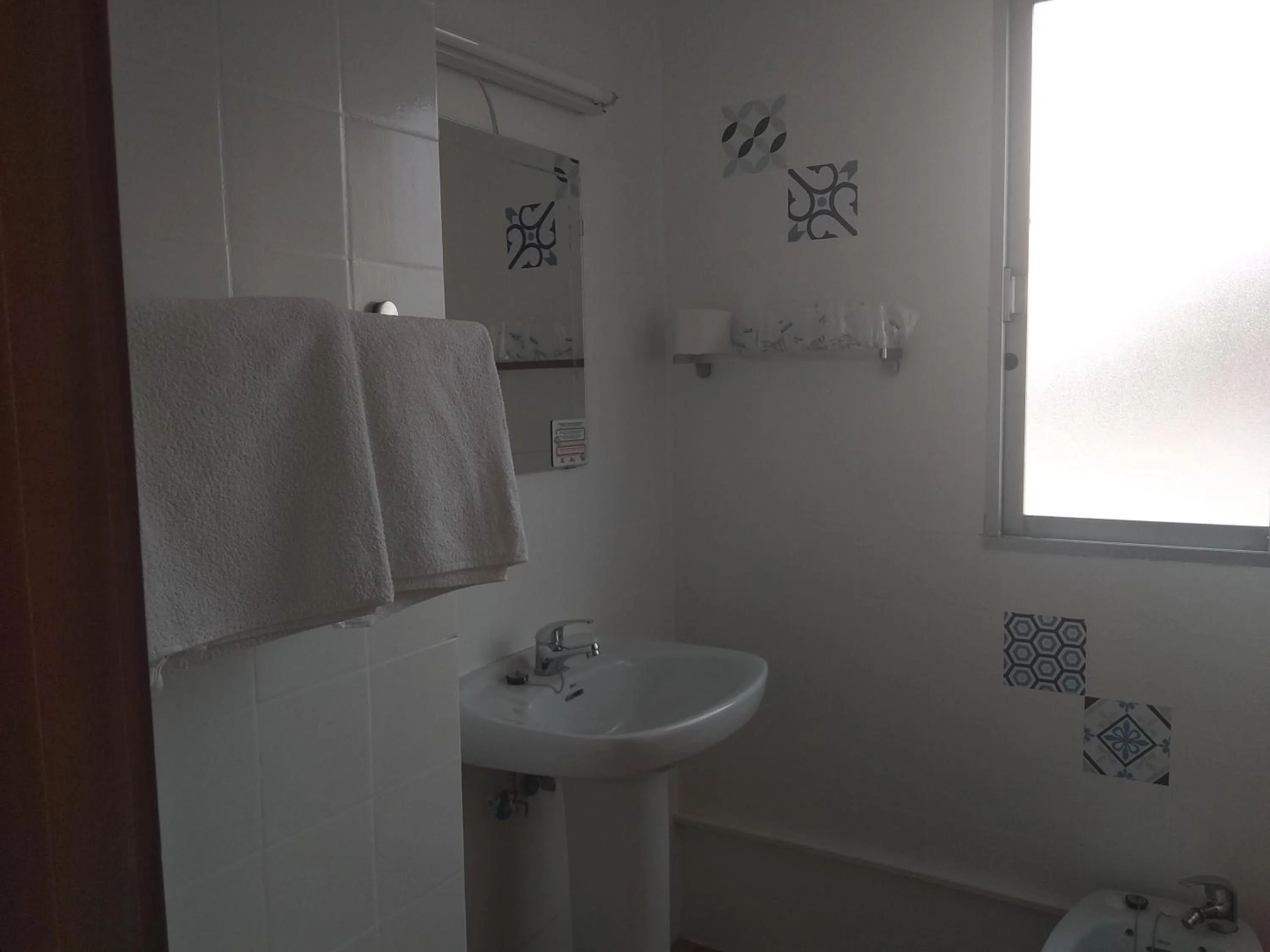Bathroom in Hostal Garamar