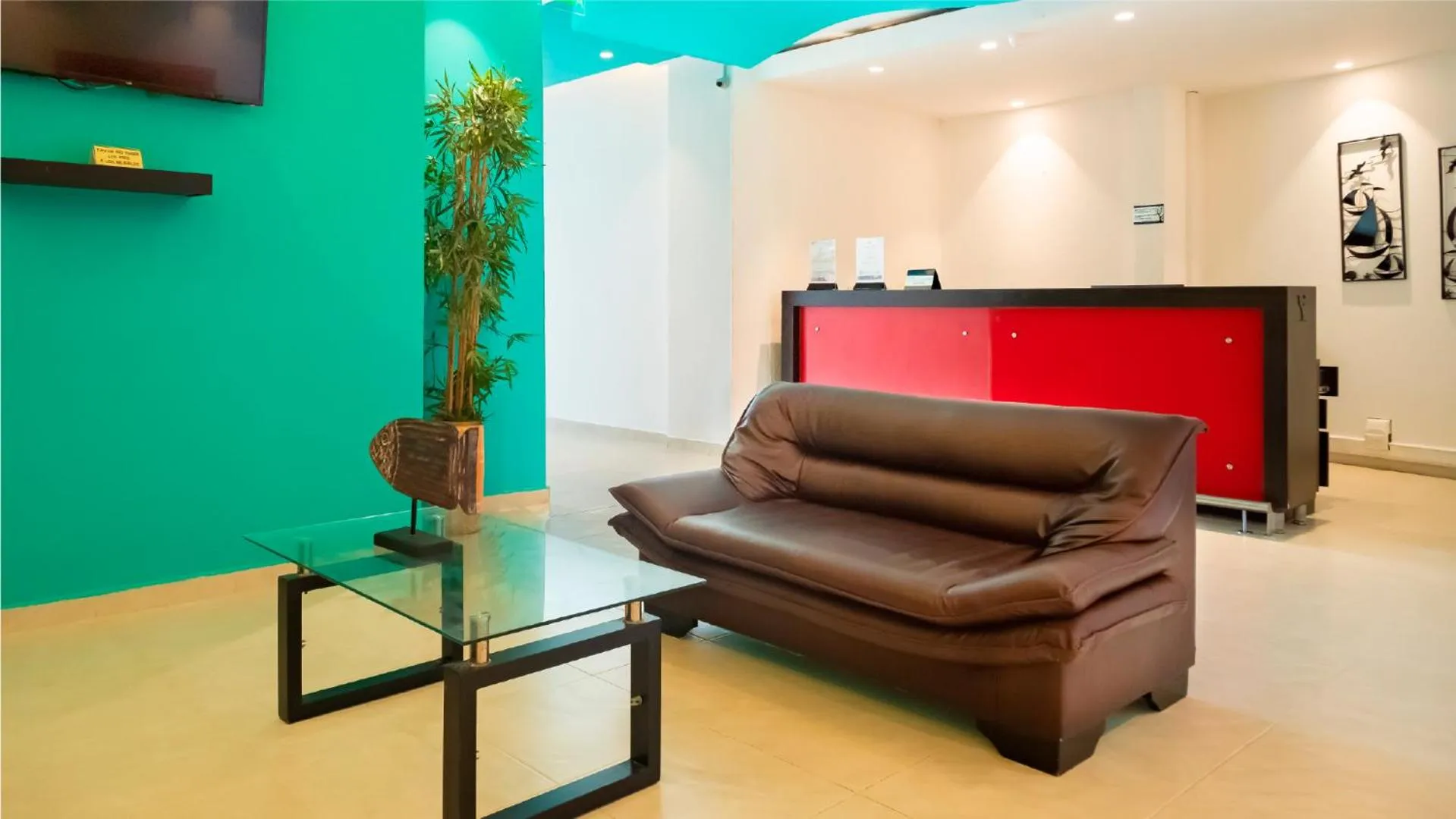 Lobby or reception in Hotel Portobelo boulevard