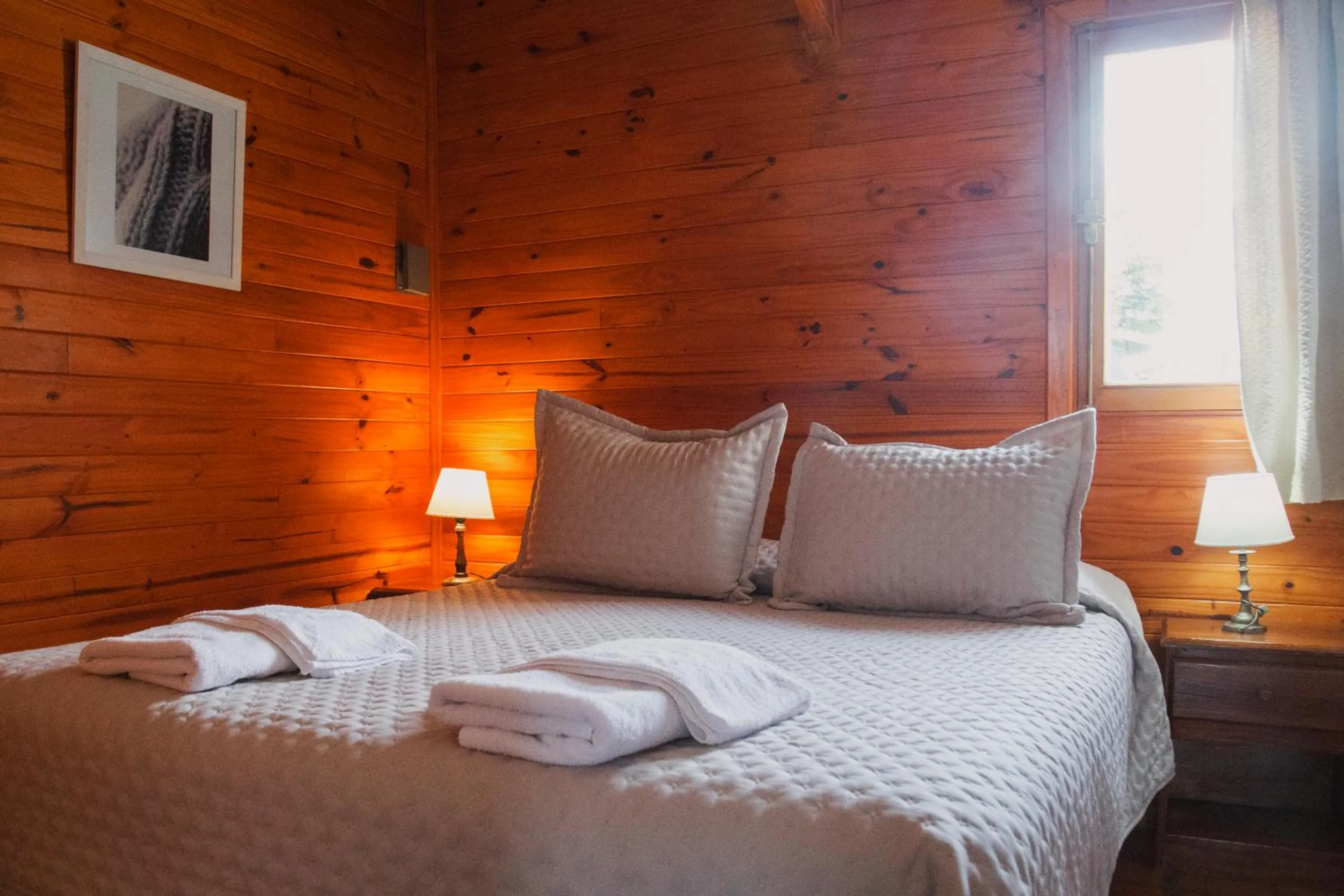 Bed in Cabañas Nevis, excelente ubicación