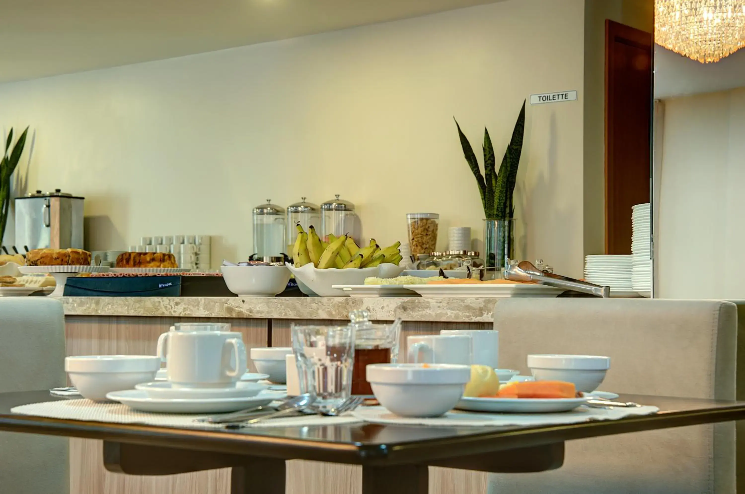 Buffet breakfast in Hotel da Villa Buffet breakfast in Hotel da Villa