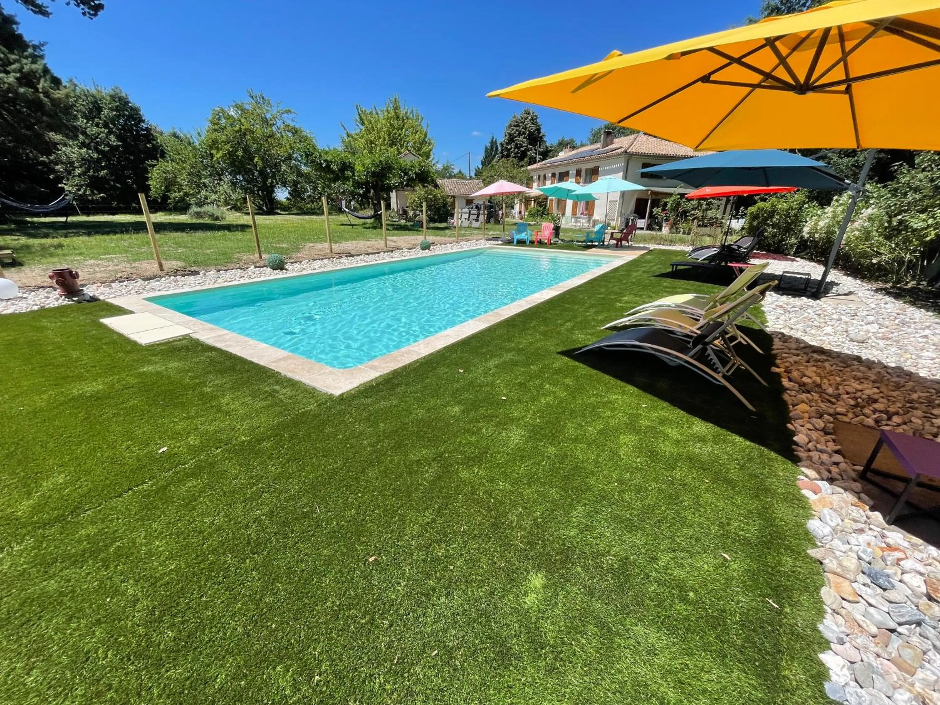Swimming pool in La Forestière