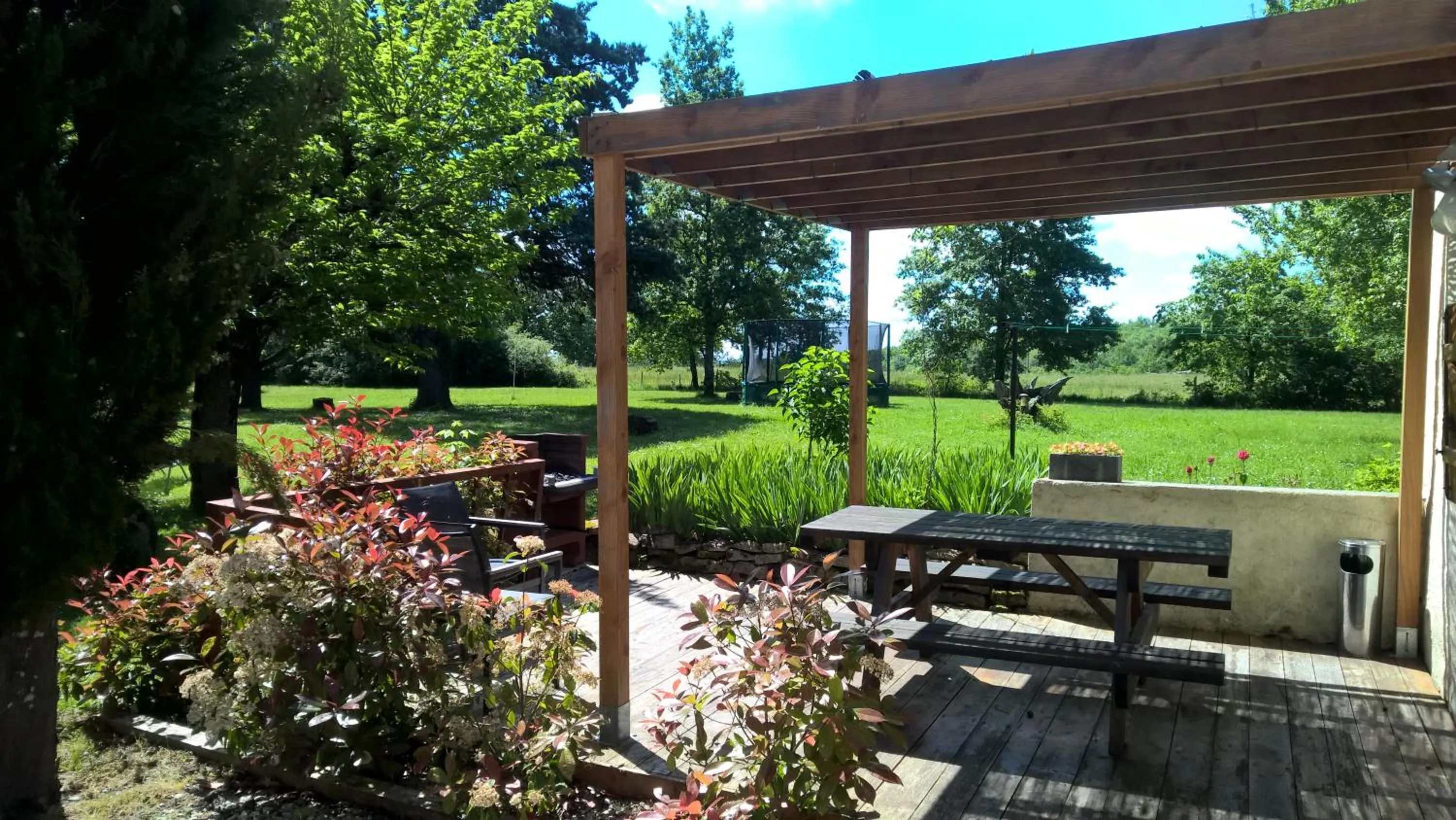 Patio in La Forestière