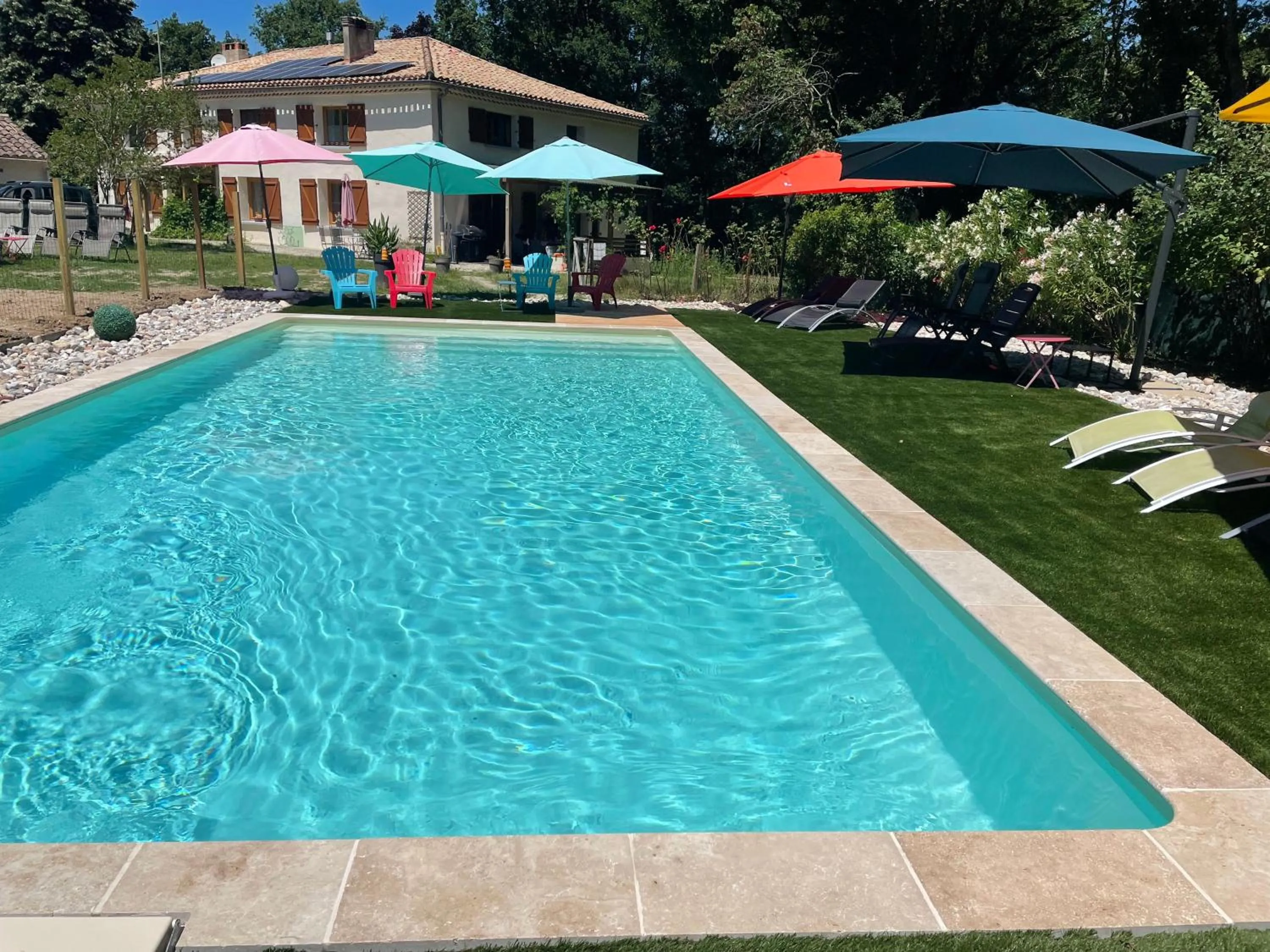 Swimming pool in La Forestière