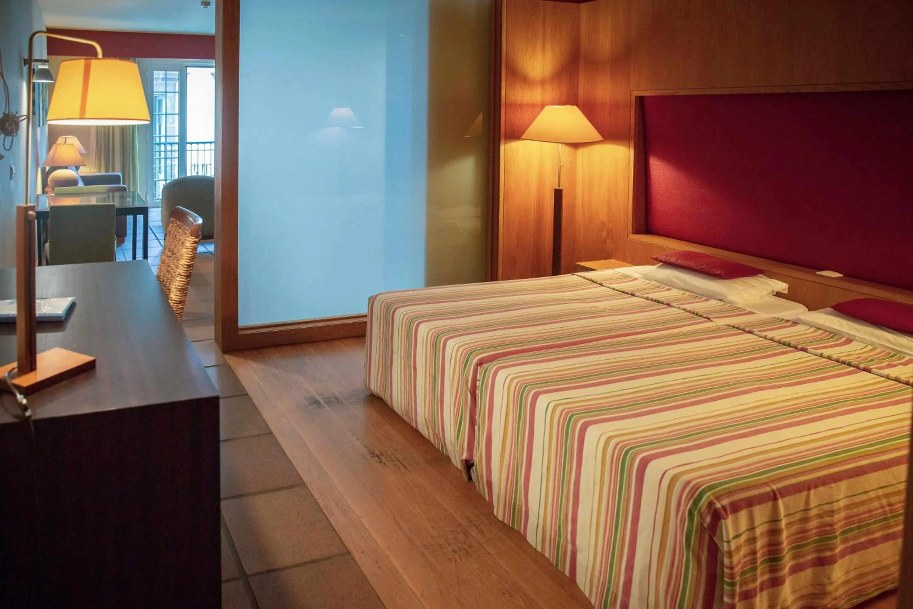 Bed in Apartamentos Turisticos Atlantida