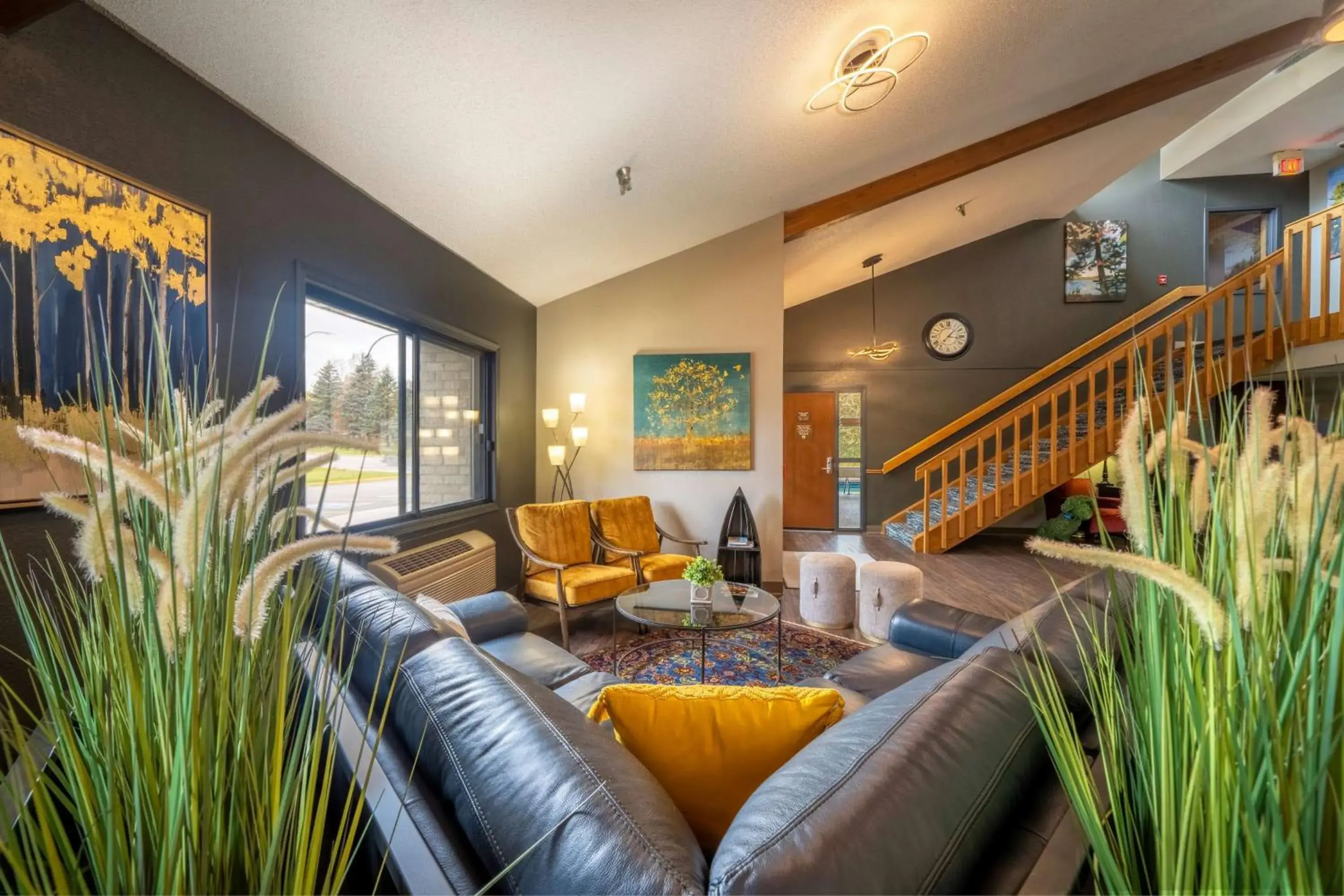 Lobby or reception in AmericInn by Wyndham Grand Rapids Lobby or reception in AmericInn by Wyndham Grand Rapids