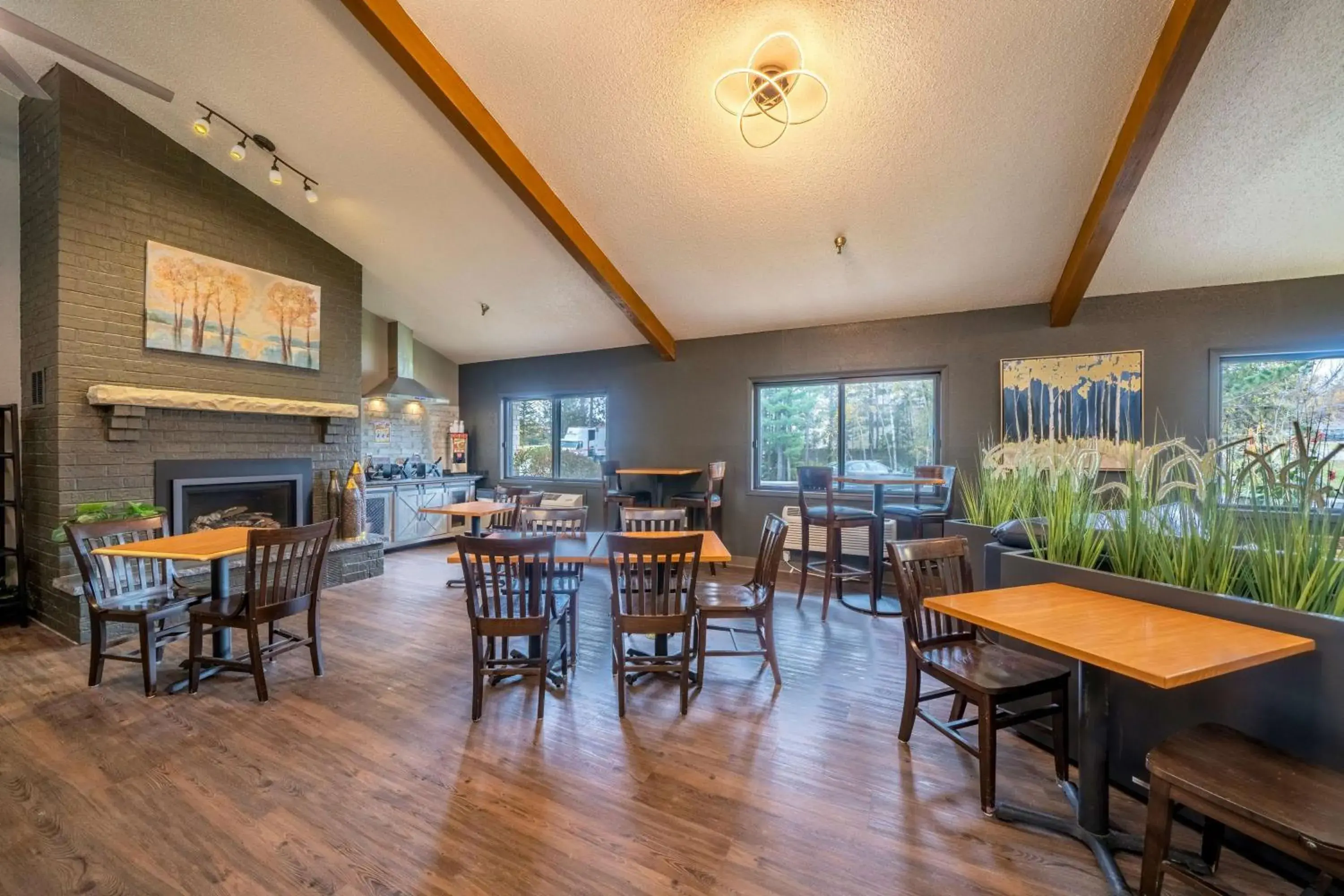 Lobby or reception in AmericInn by Wyndham Grand Rapids Lobby or reception in AmericInn by Wyndham Grand Rapids