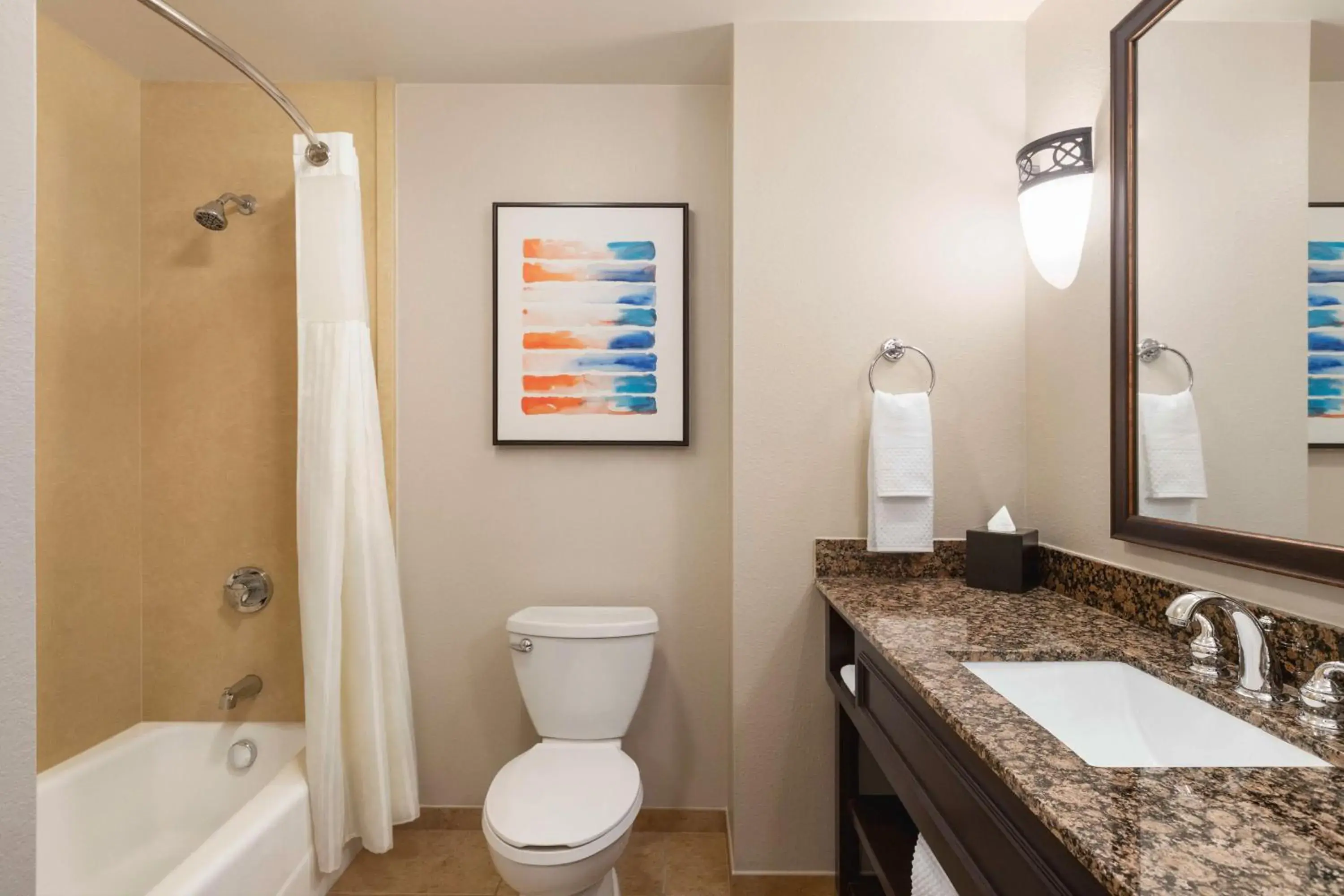 Bathroom in Embassy Suites by Hilton Orlando Lake Buena Vista South Bathroom in Embassy Suites by Hilton Orlando Lake Buena Vista South