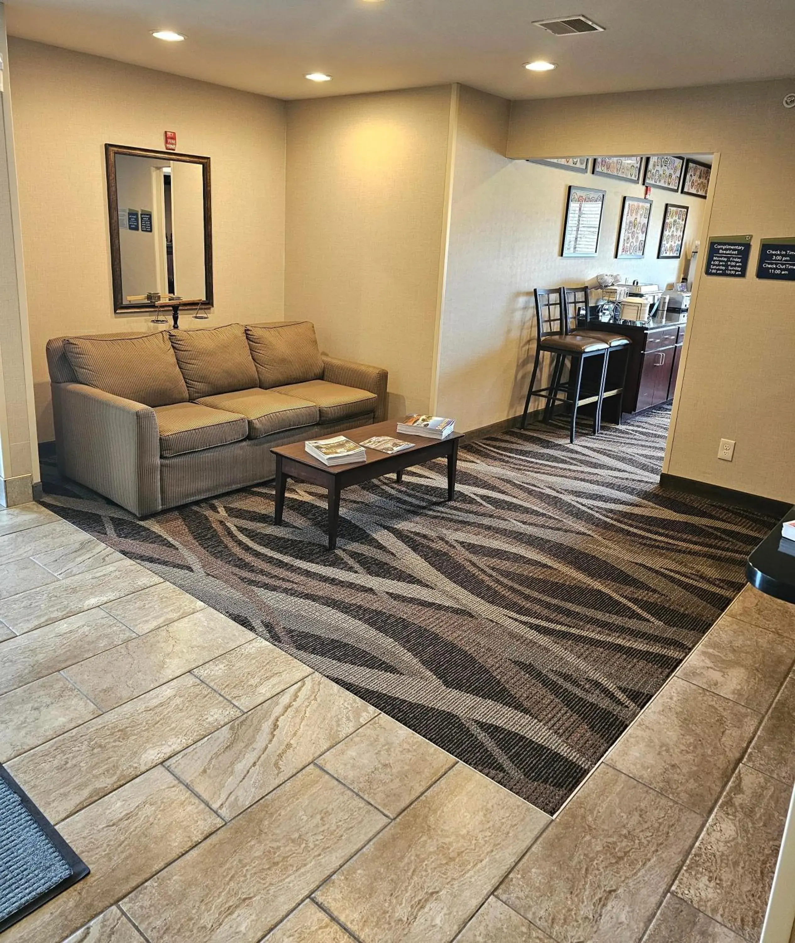 Lobby or reception in Cobblestone Inn & Suites - Clintonville Lobby or reception in Cobblestone Inn & Suites - Clintonville