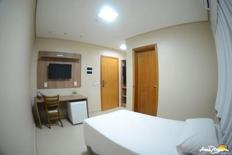 Bed in Hotel Portal da Amazônia