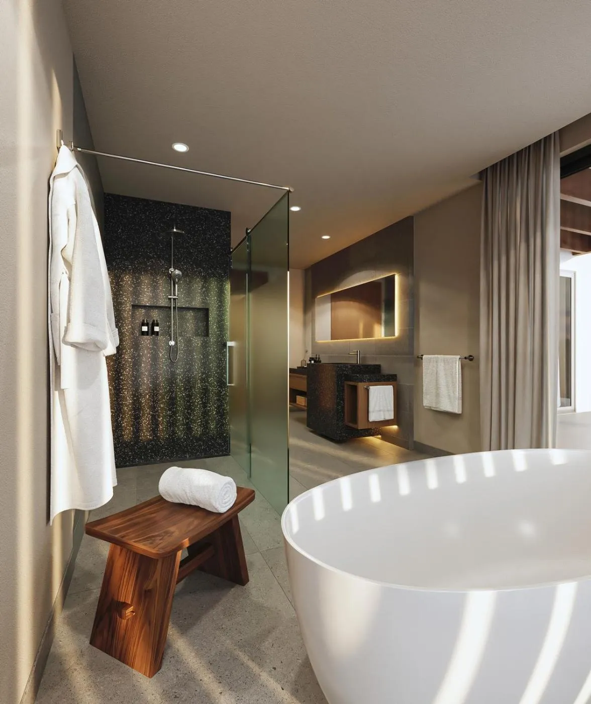 Bathroom in Finch Bay Galapagos Hotel