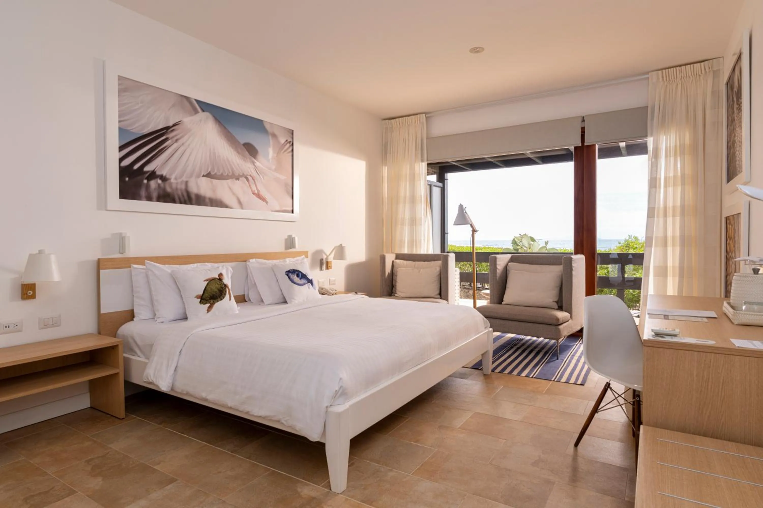 Photo of the whole room, Bed in Finch Bay Galapagos Hotel