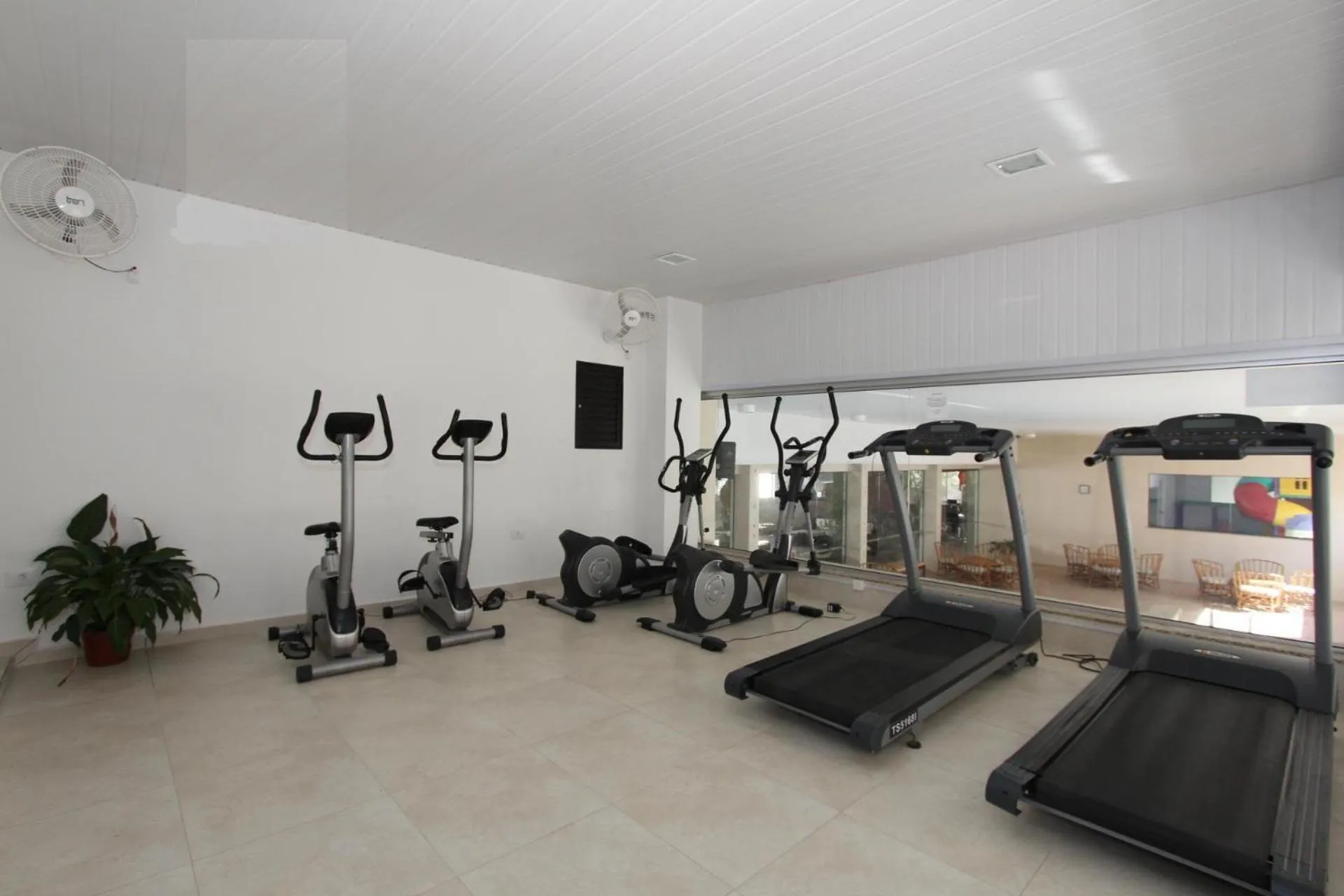 Fitness centre/facilities in Hotel Guarany