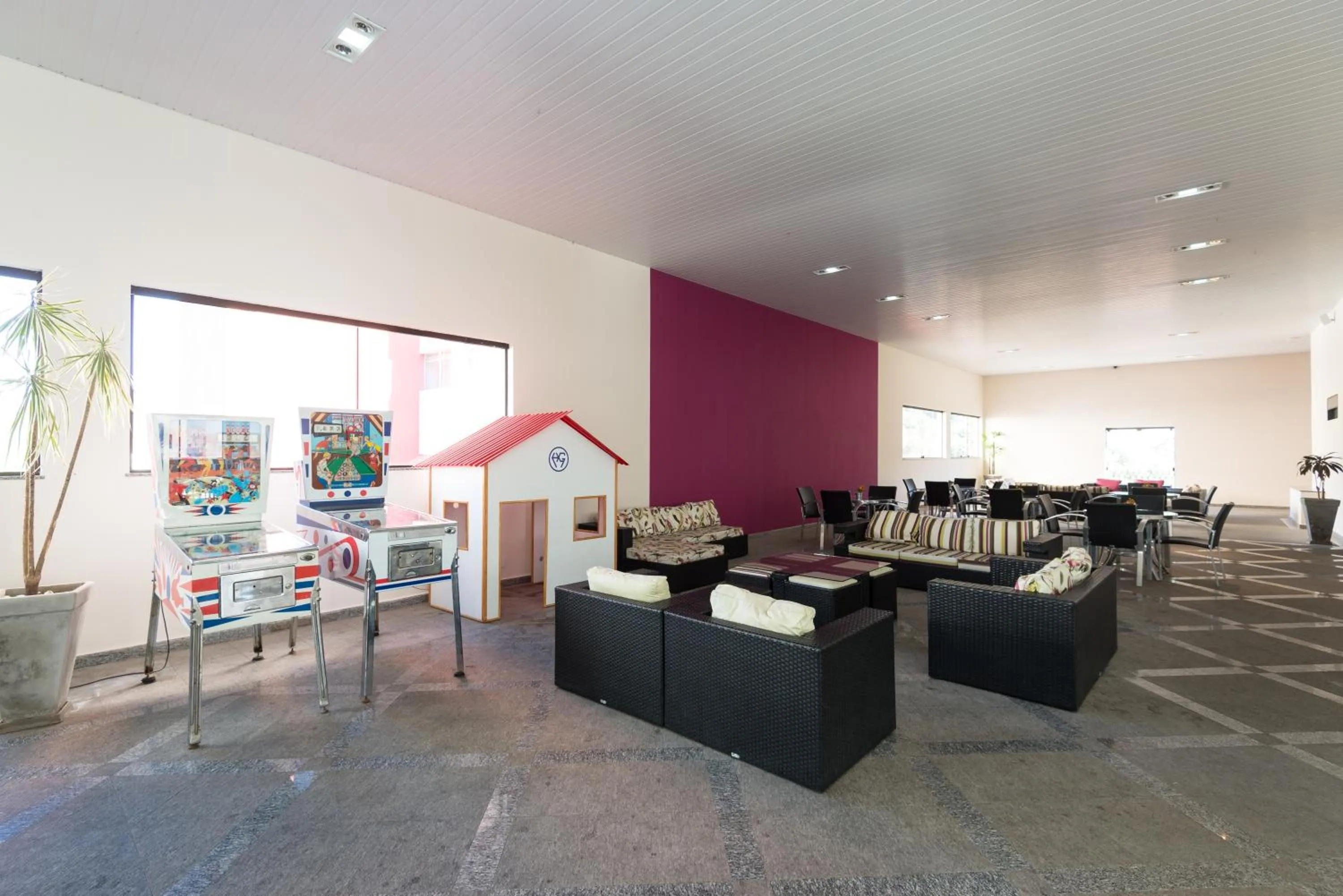 Game Room in Hotel Guarany