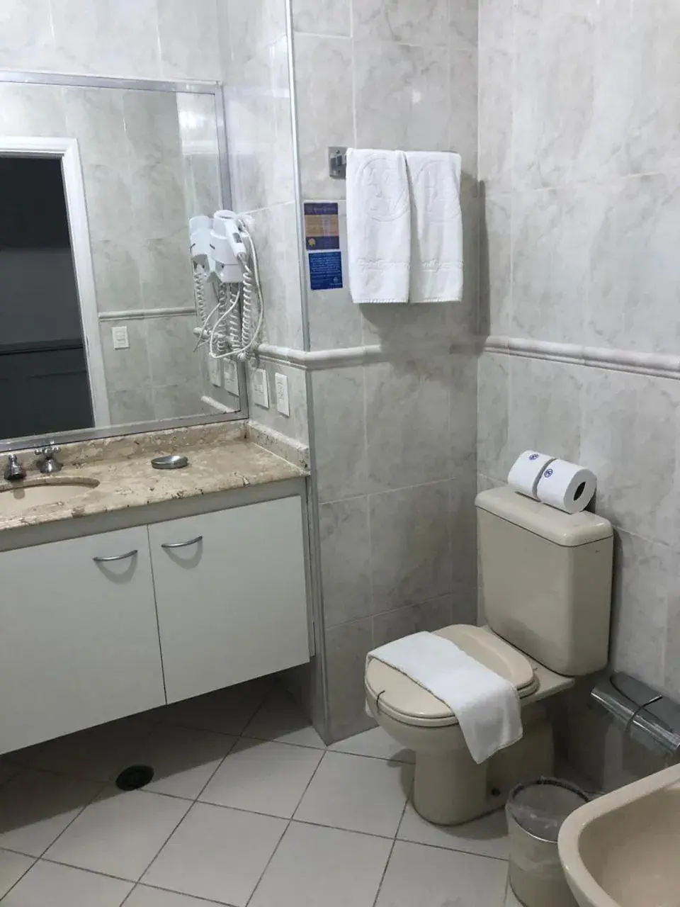 Internal Double Room in Hotel Guarany Internal Double Room in Hotel Guarany