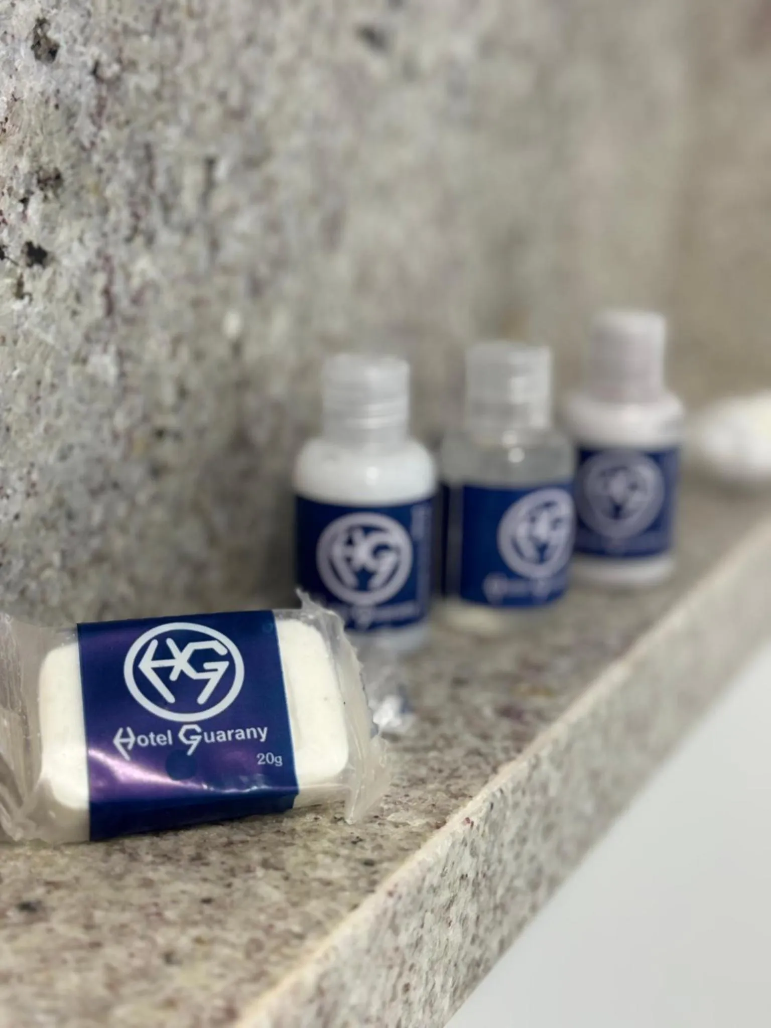 Bathroom in Hotel Guarany