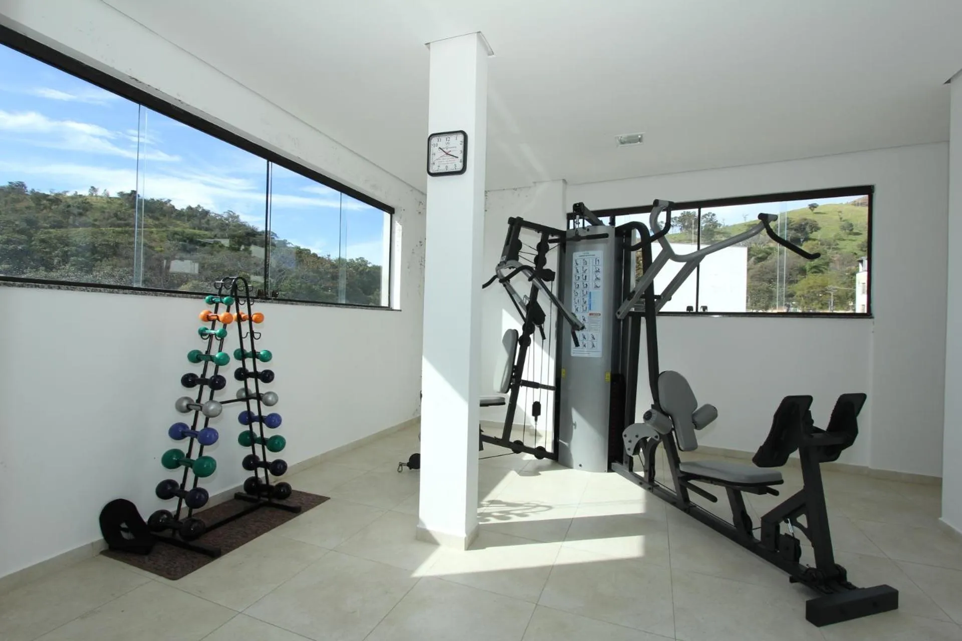 Fitness centre/facilities in Hotel Guarany