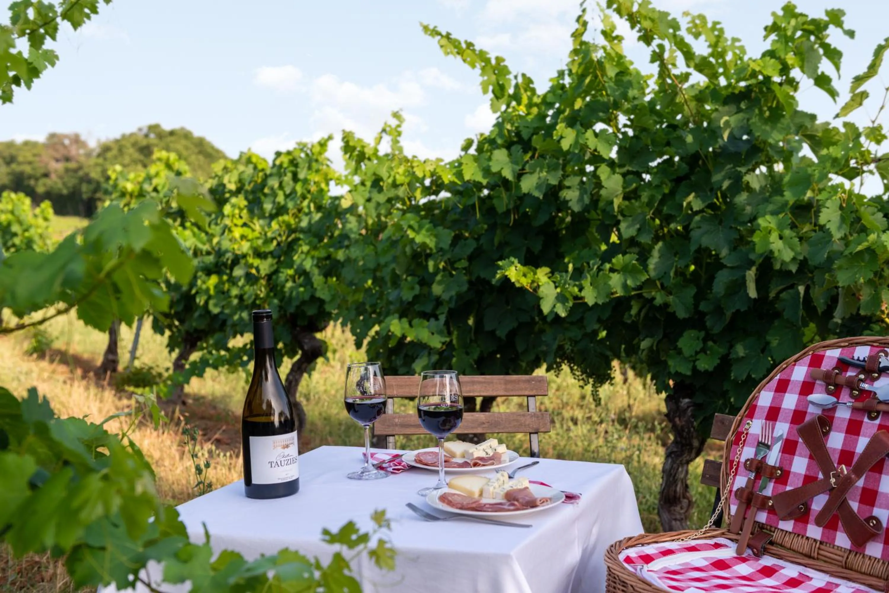 Food and drinks in Château de Tauzies, The Originals Relais