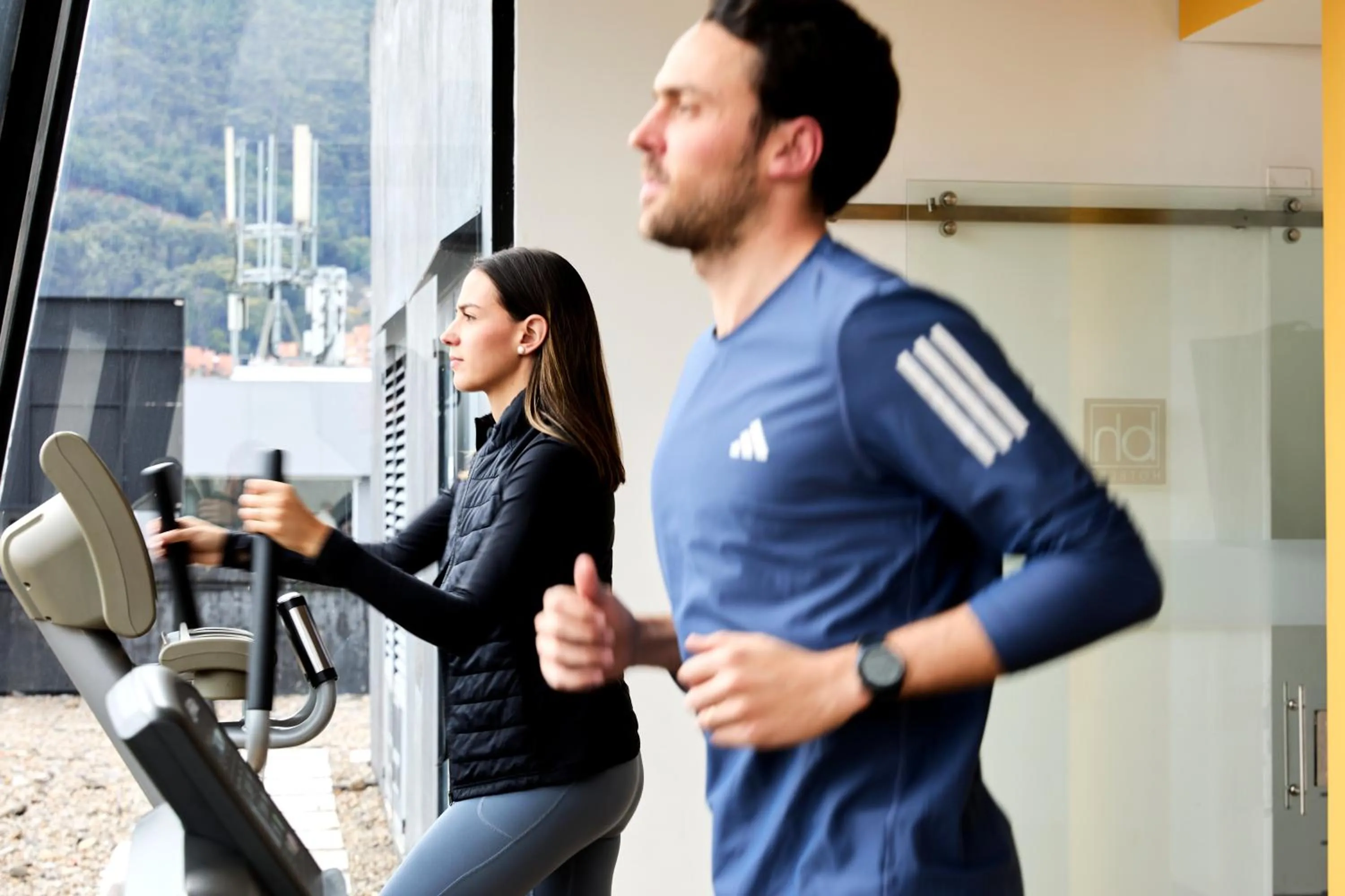 Fitness centre/facilities in Hotel bh Parque 93