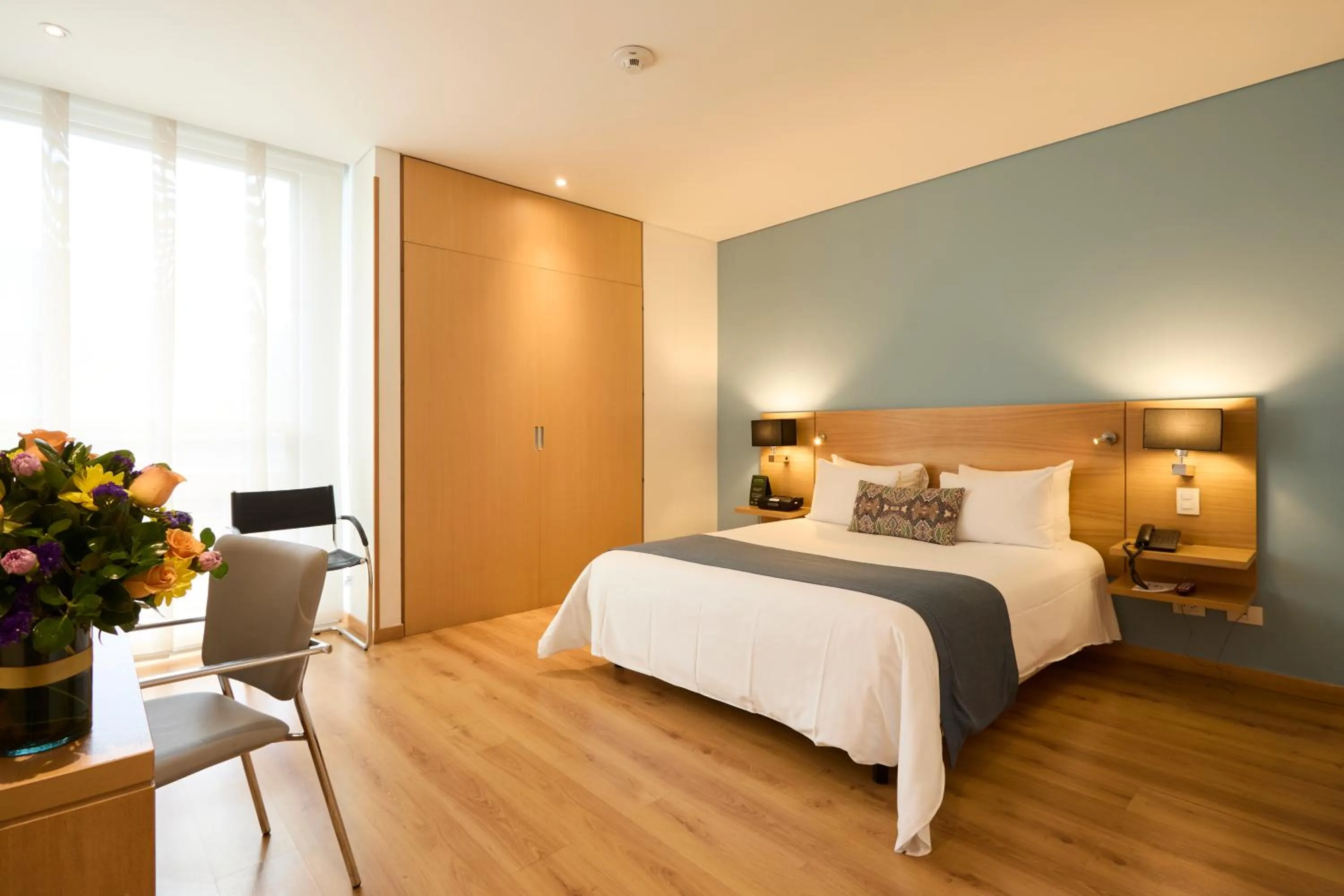 Bed in Hotel bh Parque 93