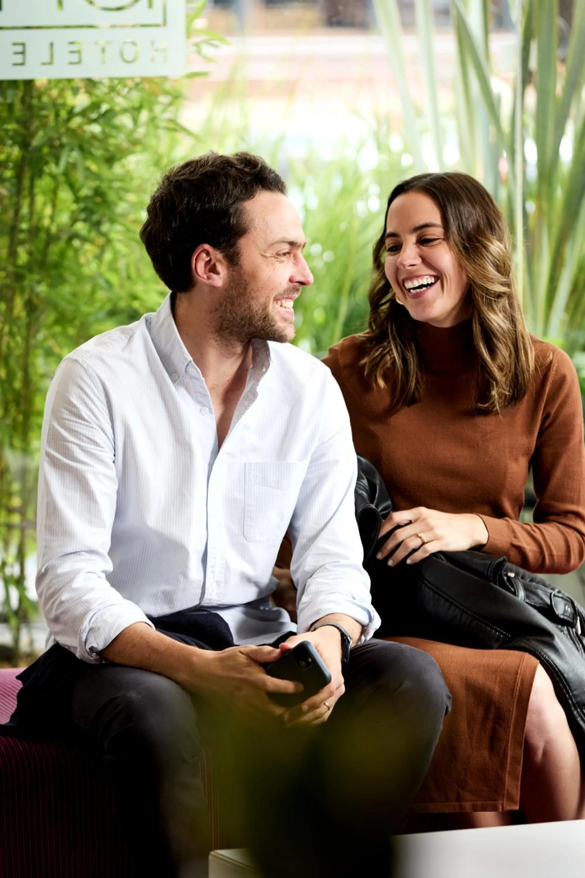 Lobby or reception in Hotel bh Parque 93