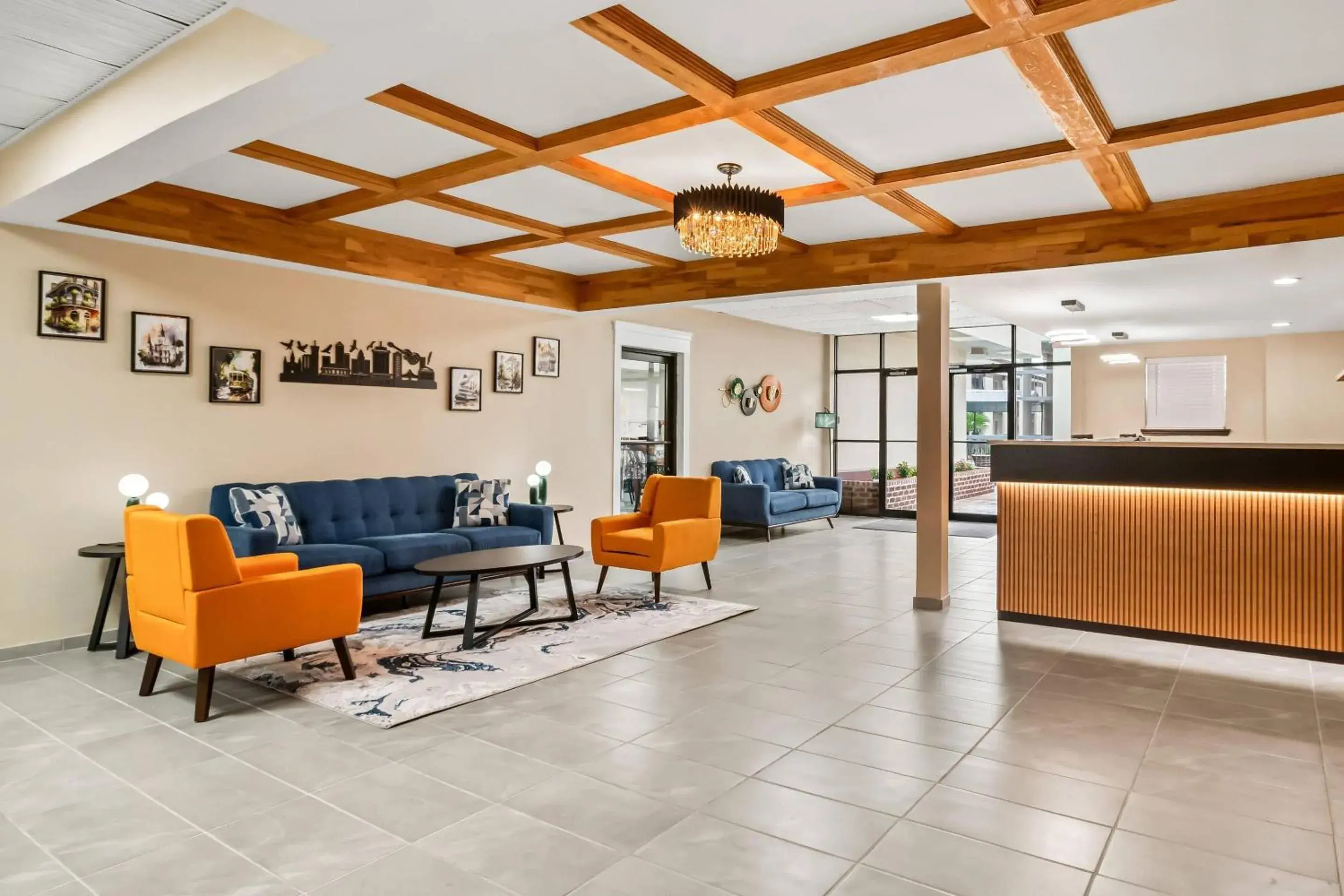 Lobby or reception in Suburban Studios Harvey - New Orleans Lobby or reception in Suburban Studios Harvey - New Orleans