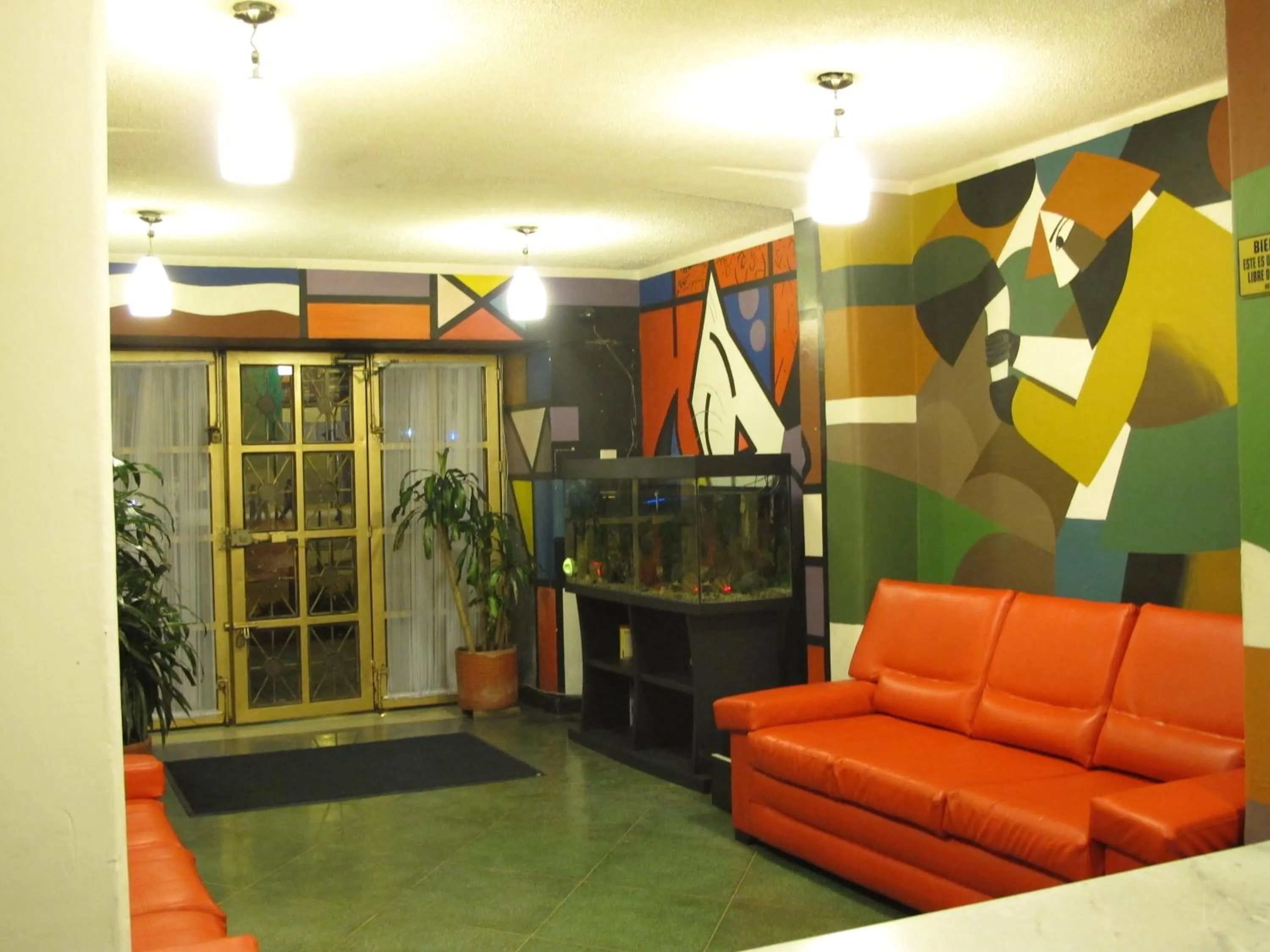 Lobby or reception in Hotel San Sebastian
