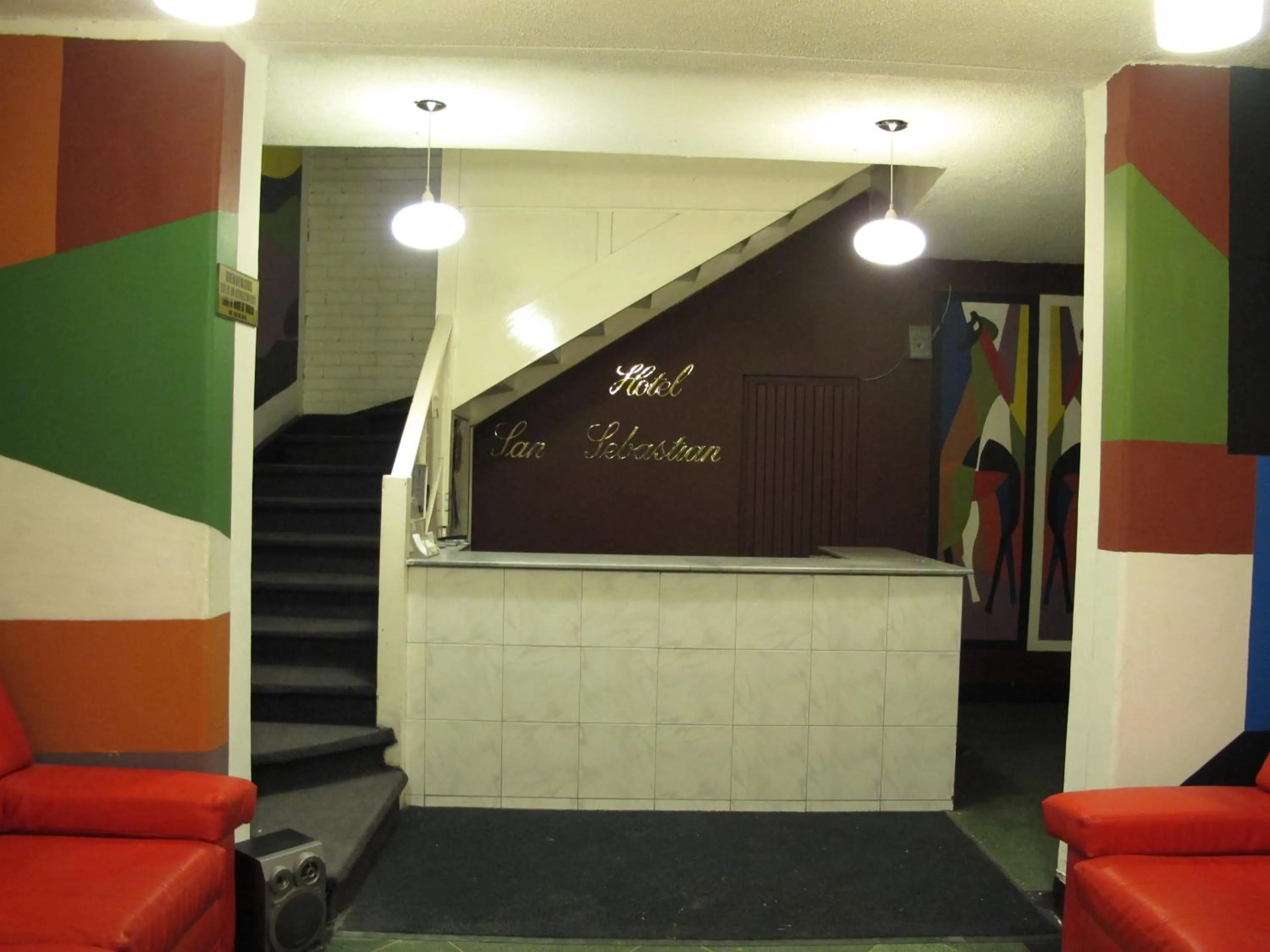 Lobby or reception in Hotel San Sebastian