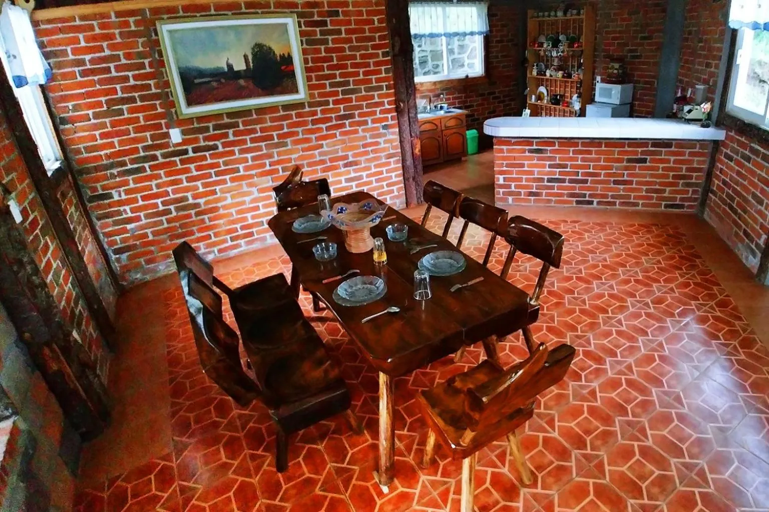 Dining area in Senda Monarca