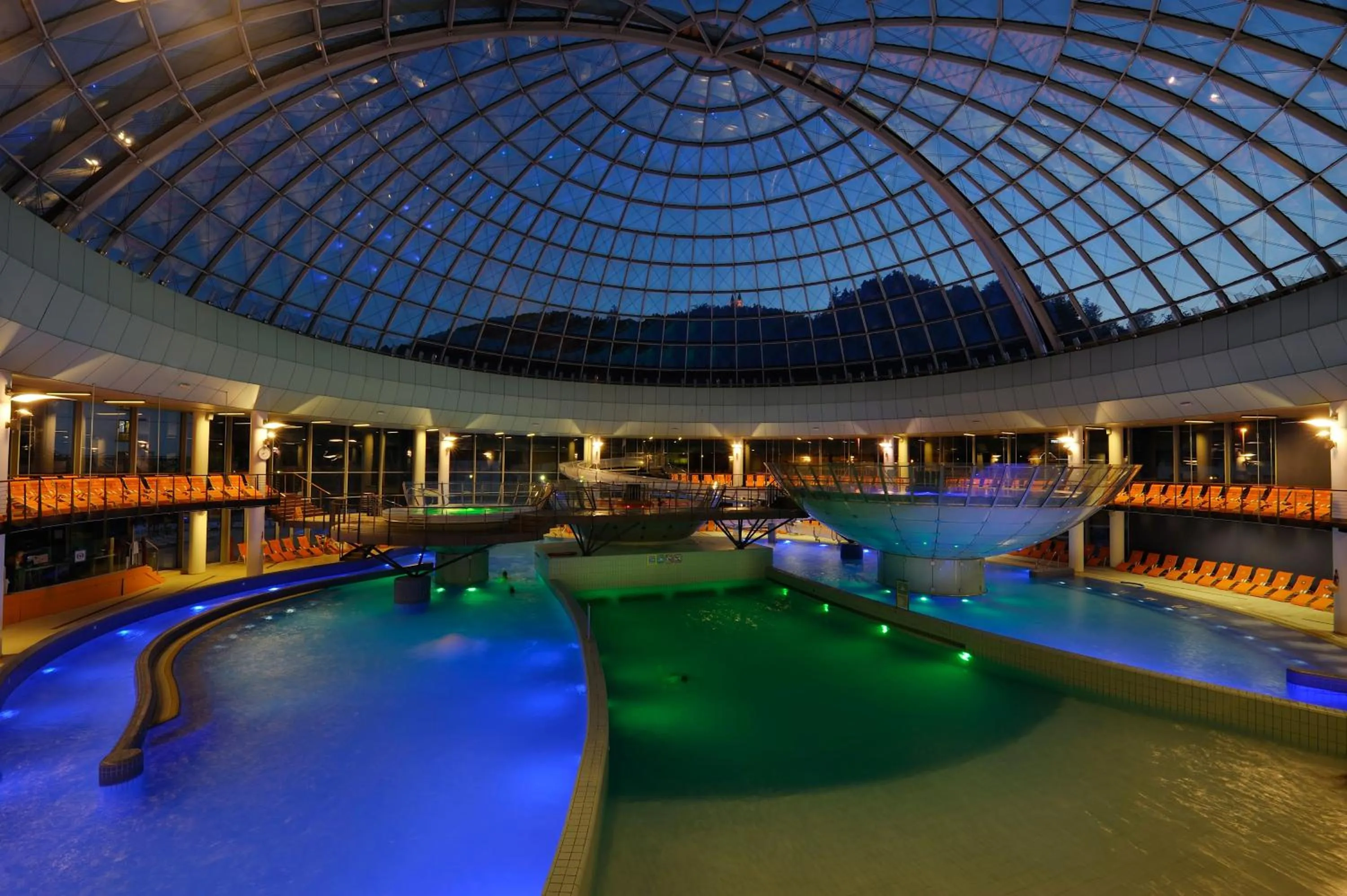 Pool view in Hotel Thermana Park Laško**** Superior