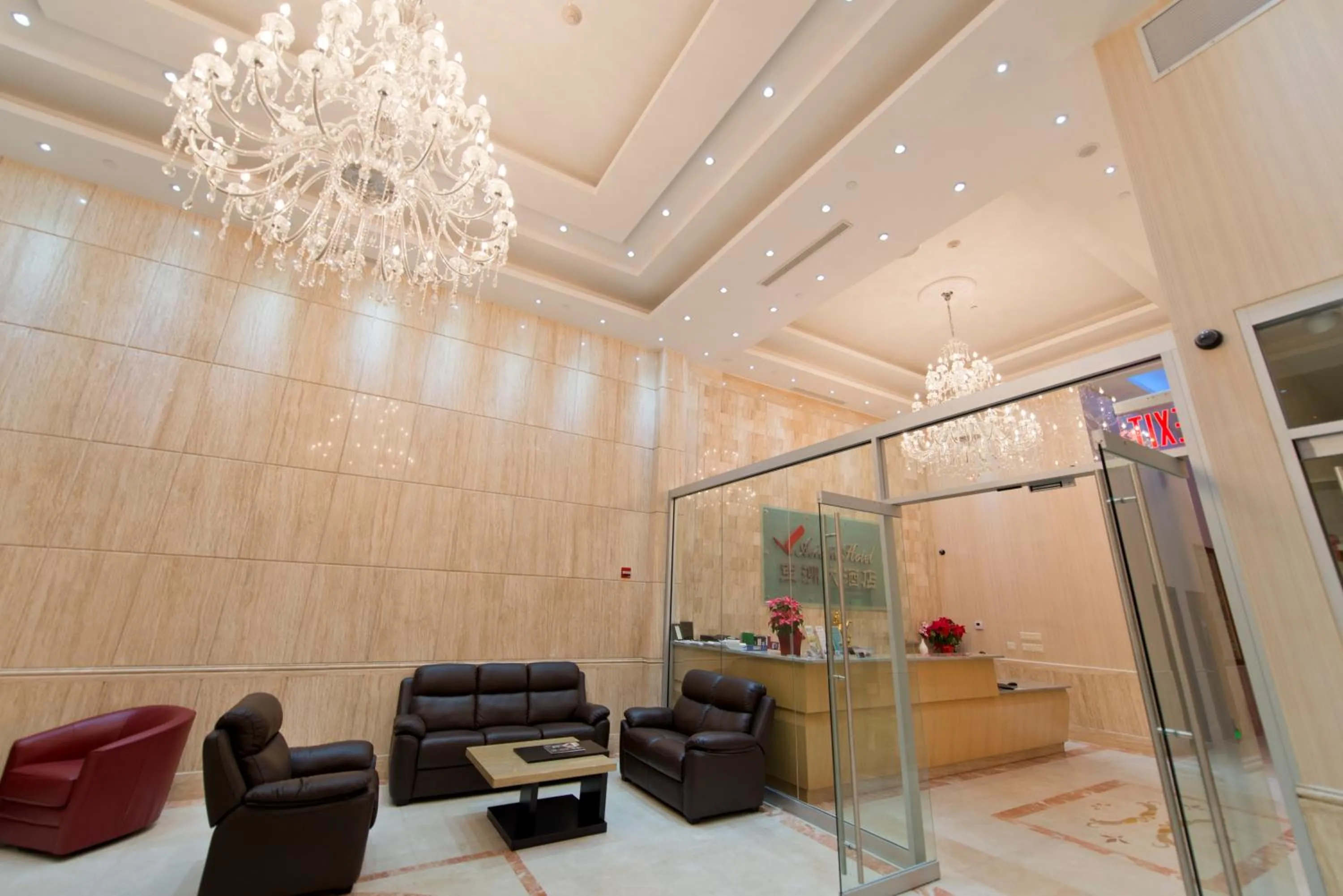 Lobby or reception in Asiatic Hotel - Flushing