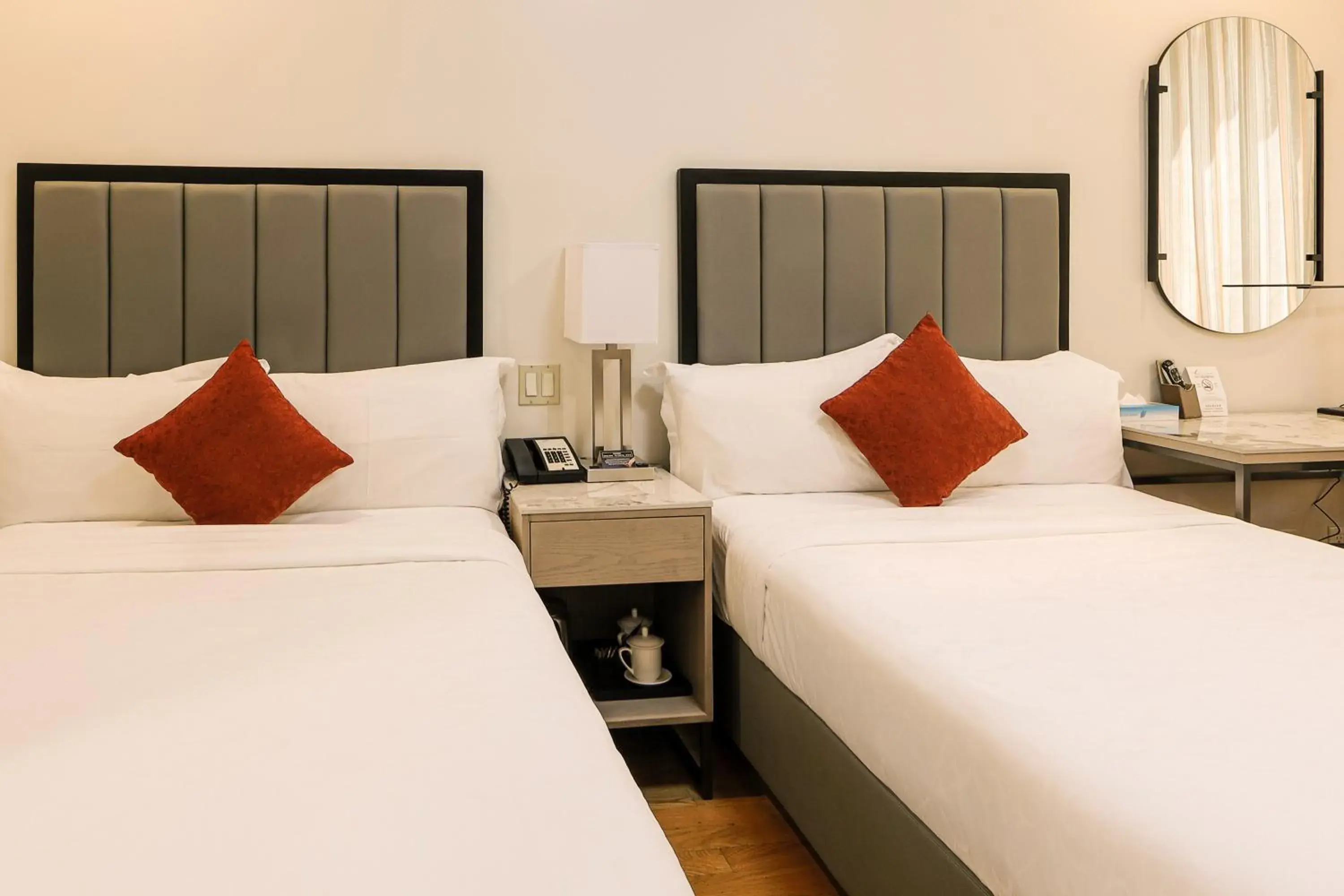 Bed in Asiatic Hotel - Flushing Bed in Asiatic Hotel - Flushing