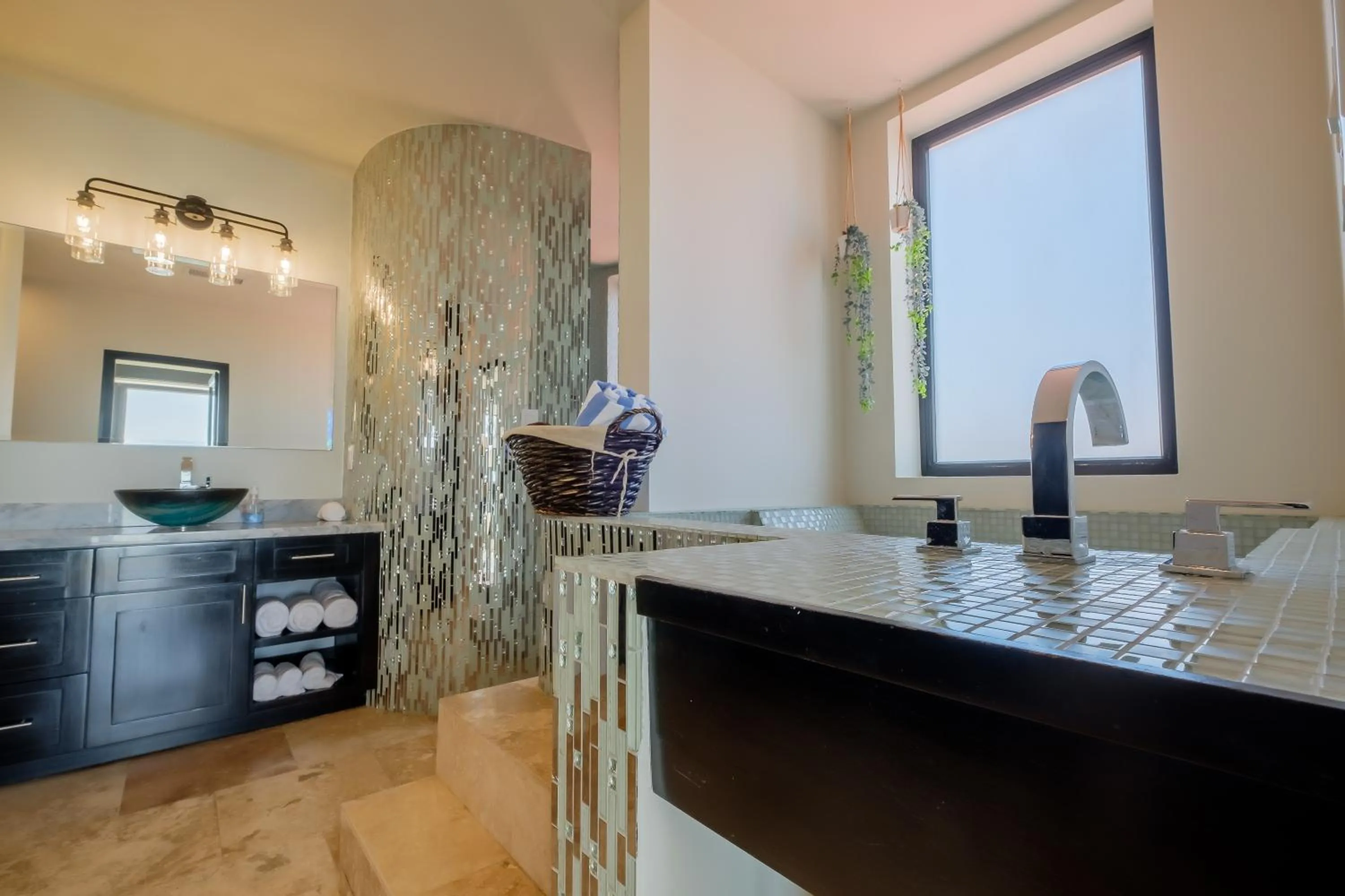 Bathroom in Diamante Beachfront Suites