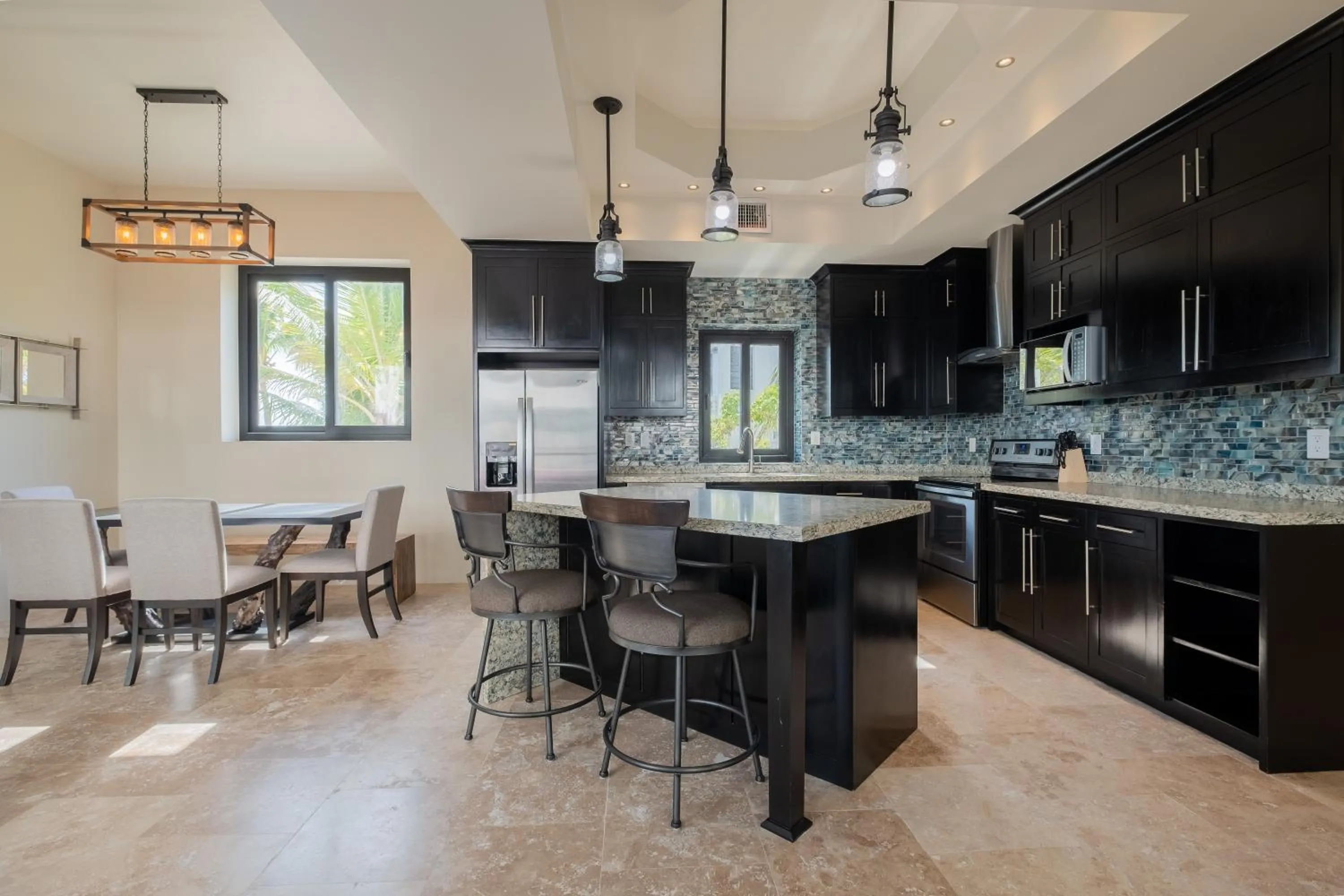 kitchen in Diamante Beachfront Suites