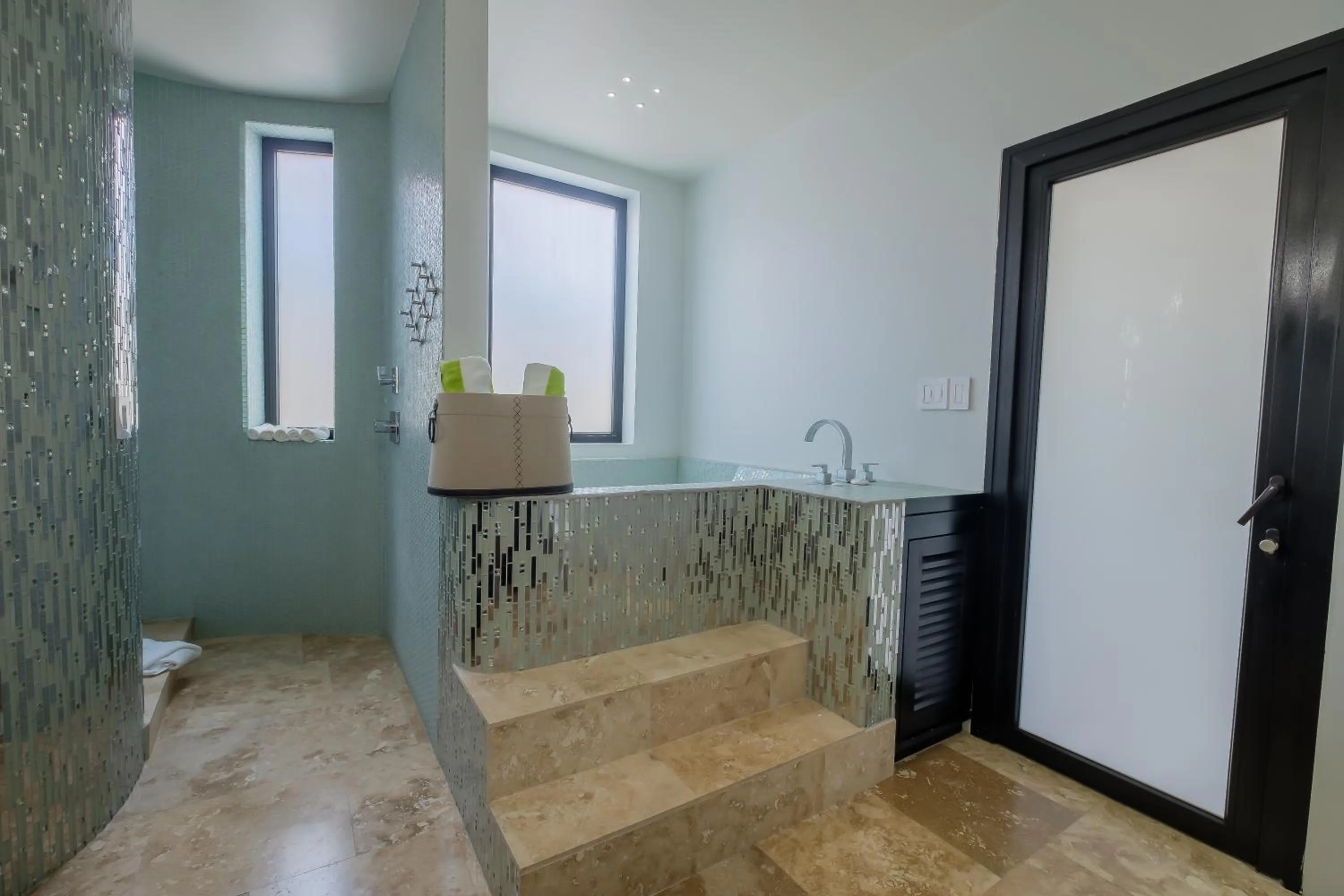 Bathroom in Diamante Beachfront Suites