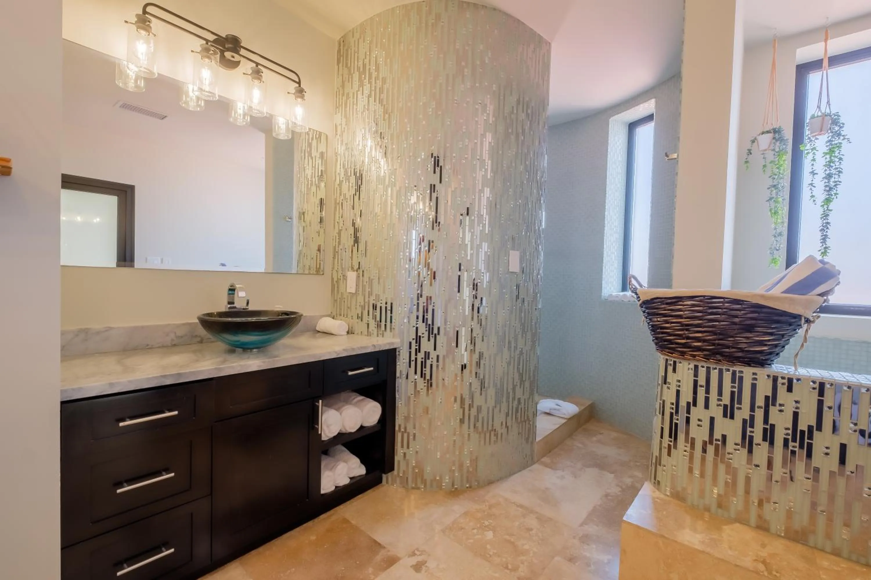 Bathroom in Diamante Beachfront Suites