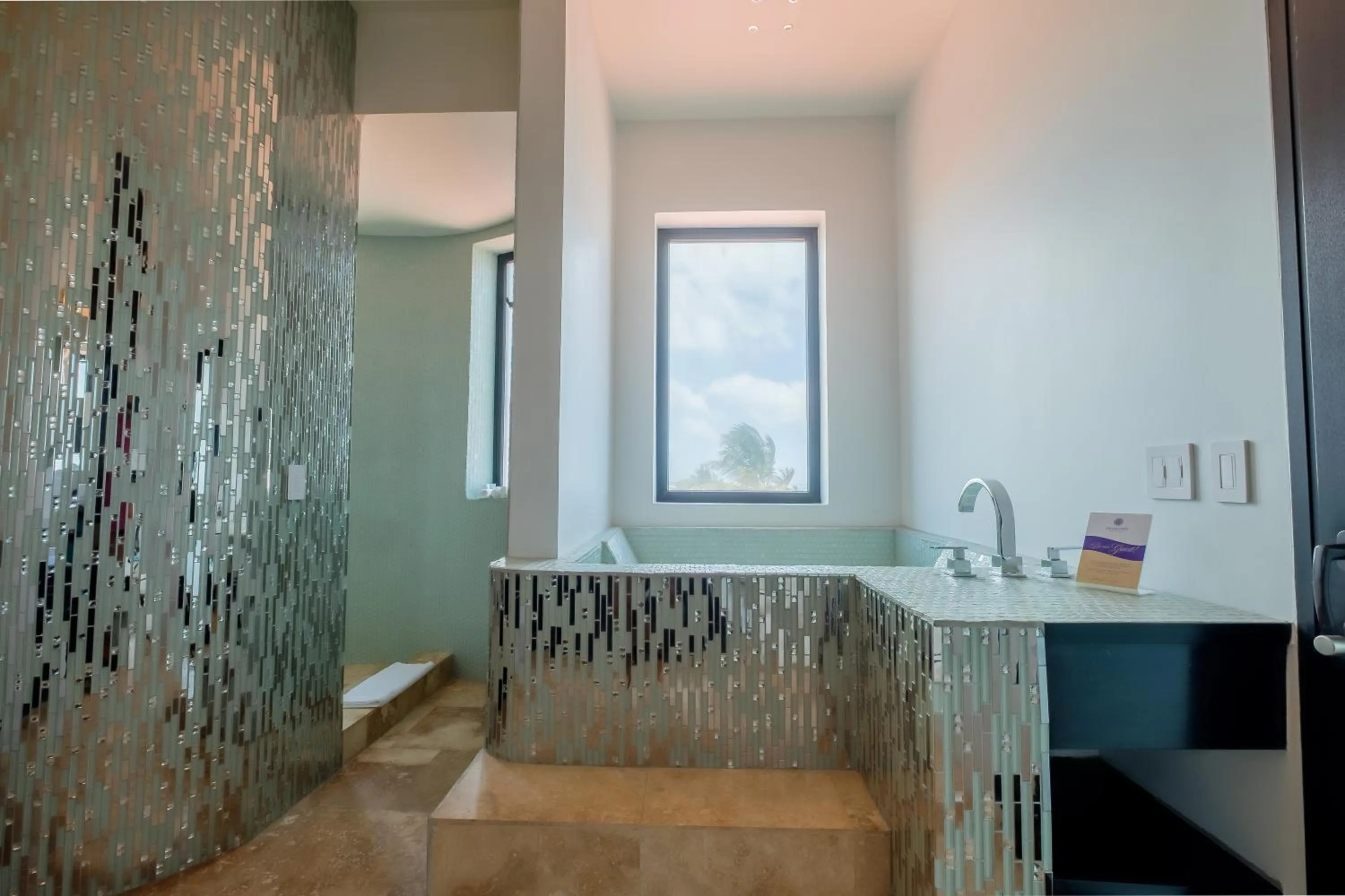 Bathroom in Diamante Beachfront Suites