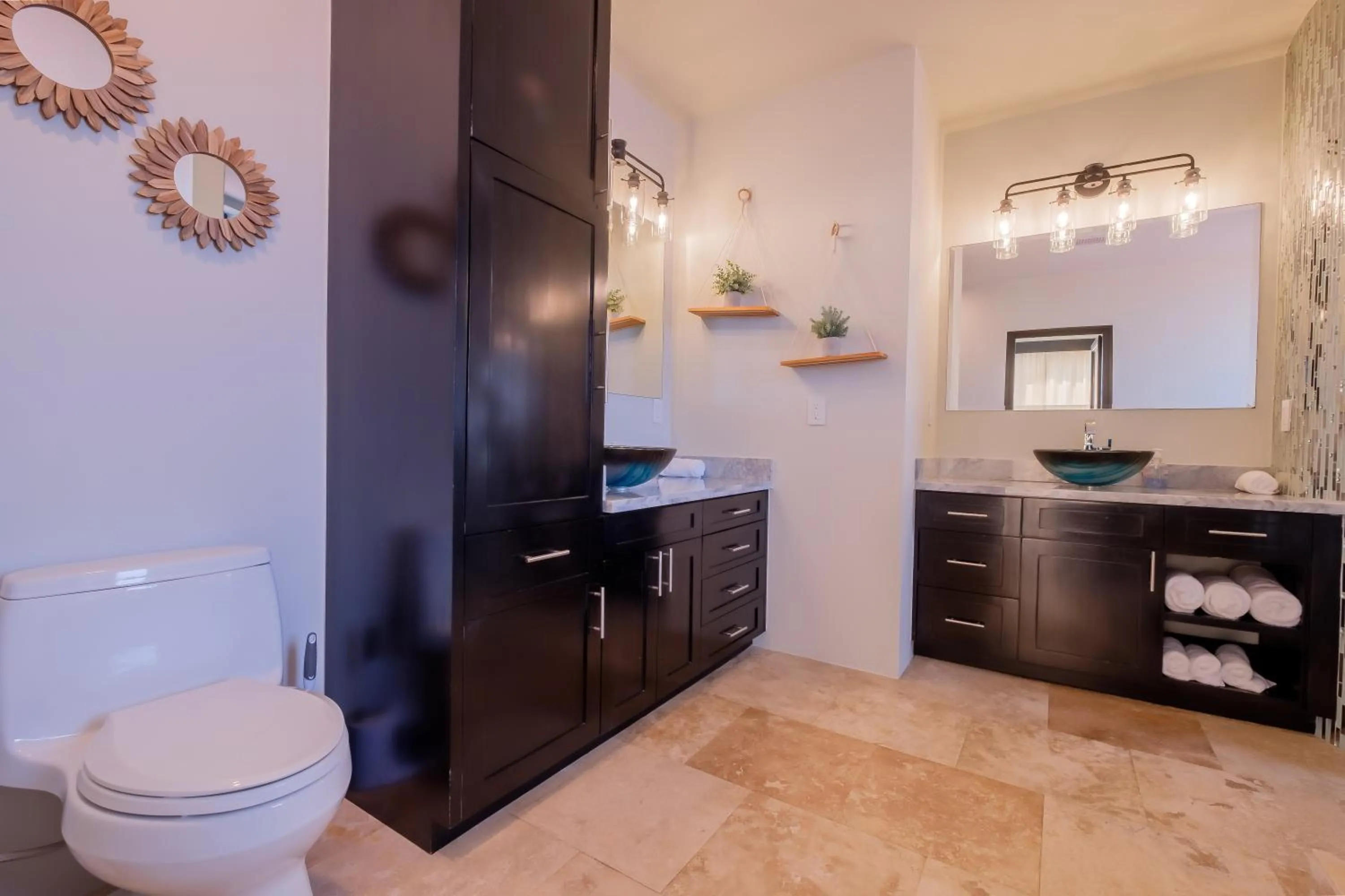 Bathroom in Diamante Beachfront Suites