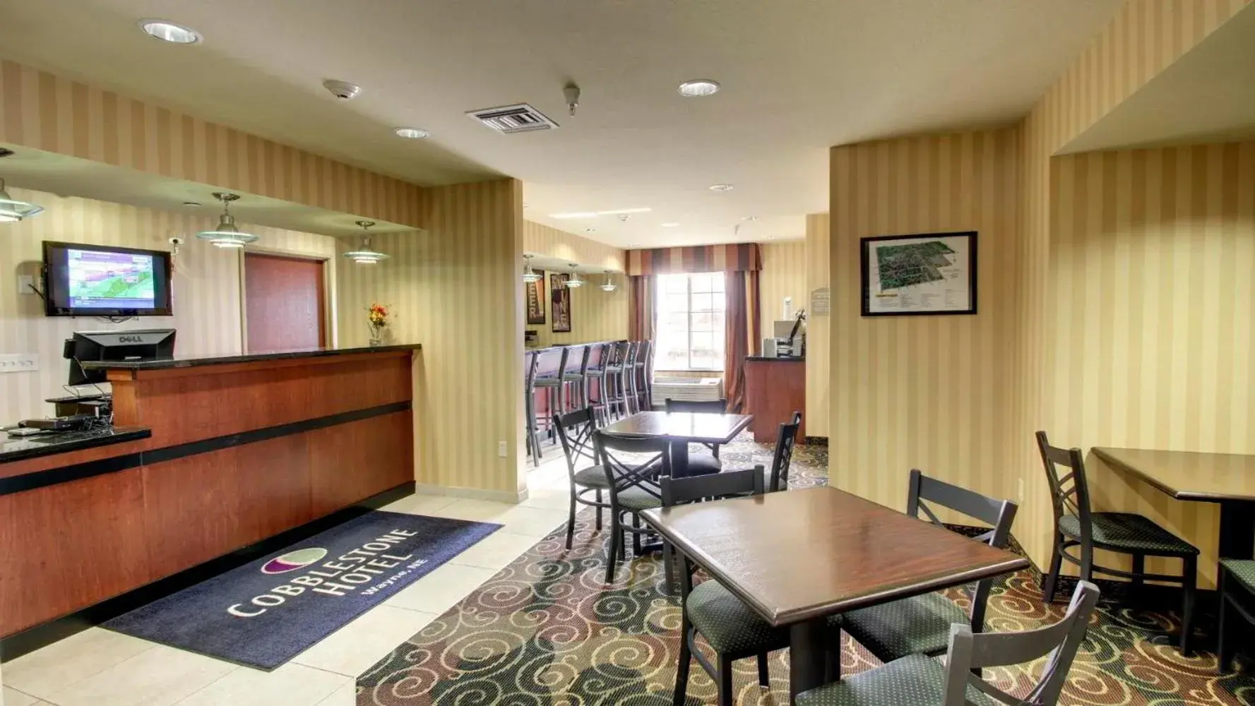 Lobby or reception in Cobblestone Hotel - Wayne Lobby or reception in Cobblestone Hotel - Wayne